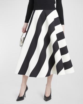 Valentino Garavani Crepe Couture Skirt