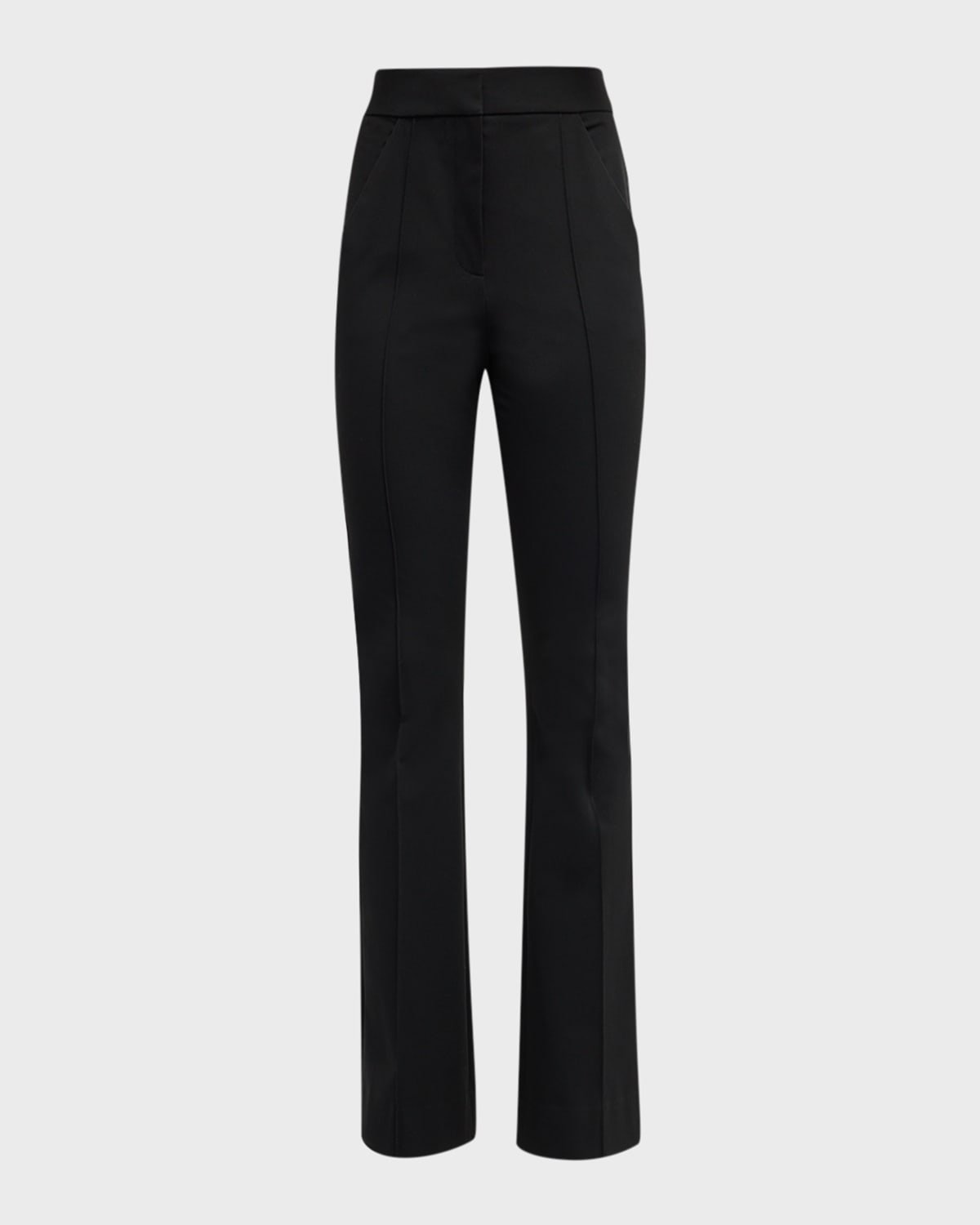 Veronica beard hibiscus flared pintuck pants neiman marcus