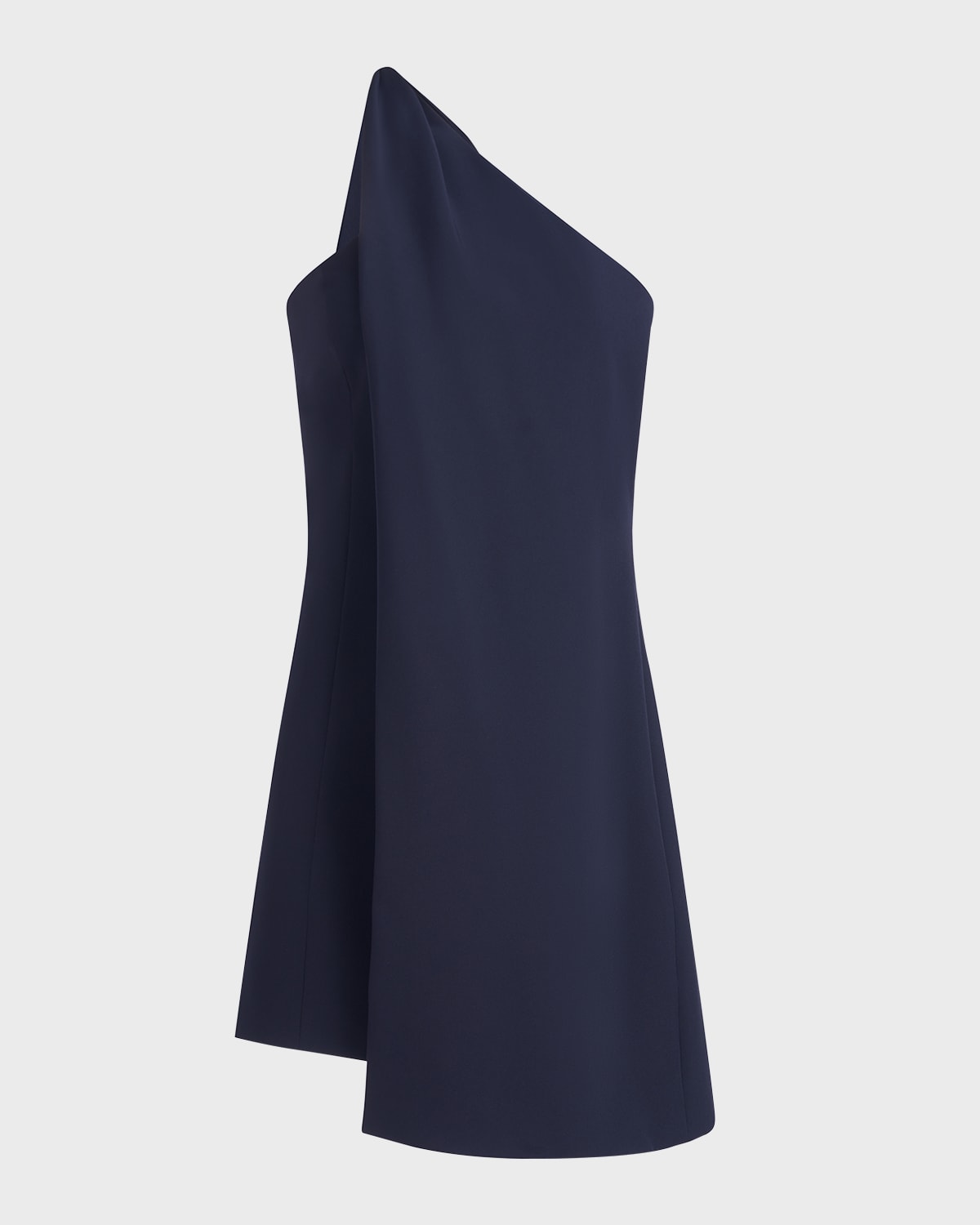 Draped One-Shoulder Mini Dress main image 0
