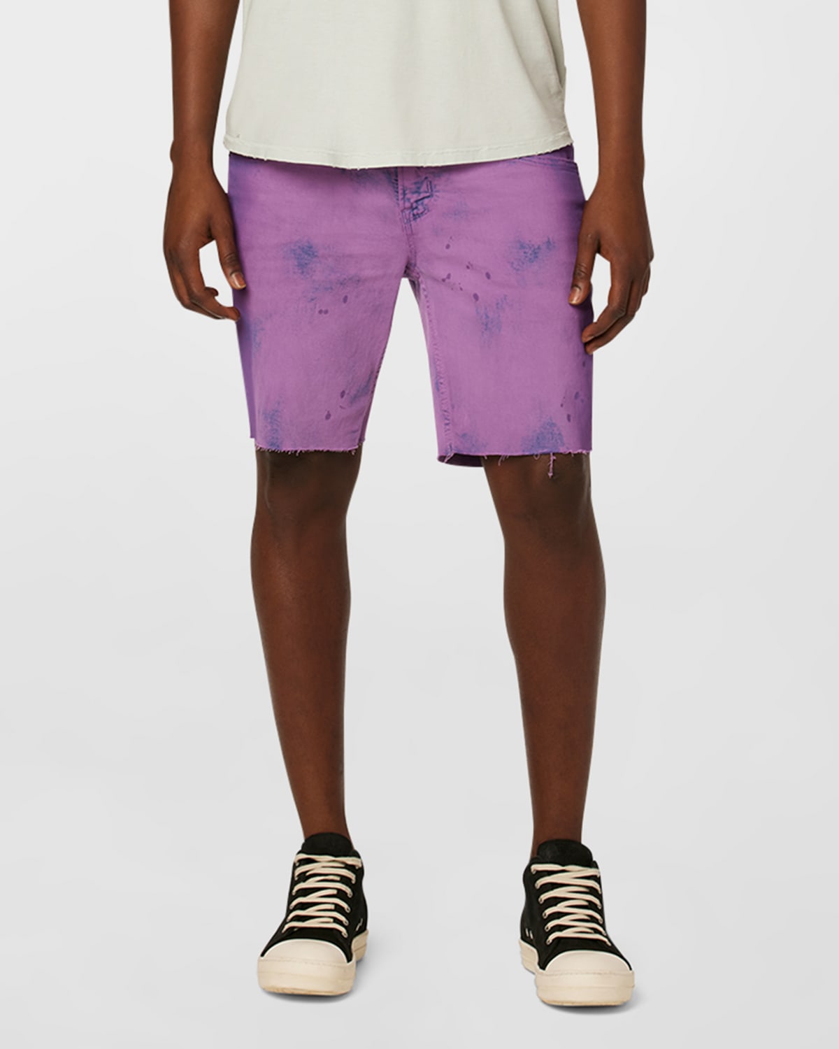 Hudson Men's Denim Carpenter Shorts Neiman Marcus