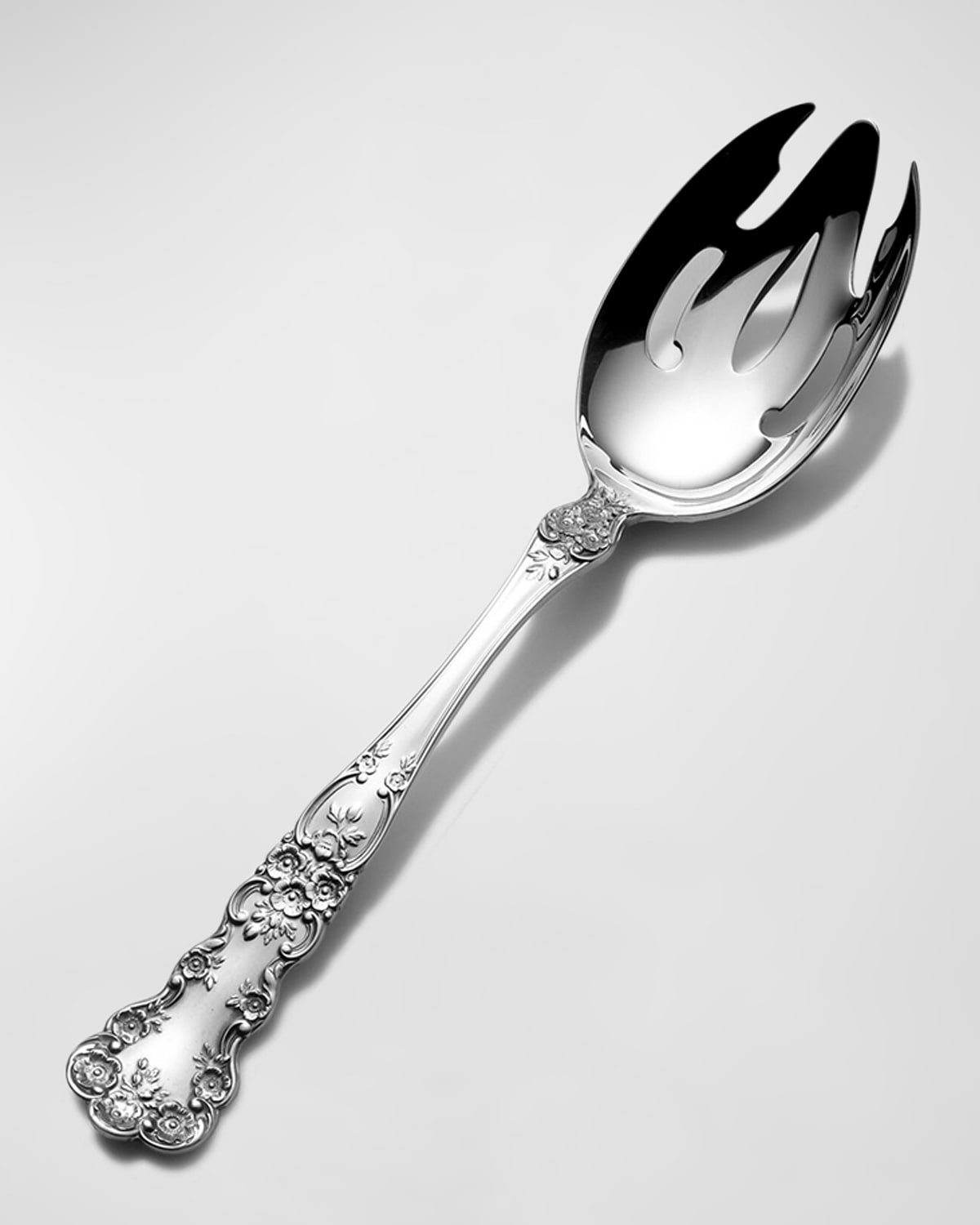 Wallace Silversmiths French Regency Pierced Tablespoon Neiman Marcus