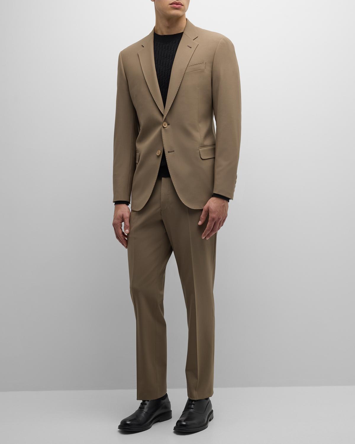 Emporio Armani Men's G-Line Wool Suit | Neiman Marcus