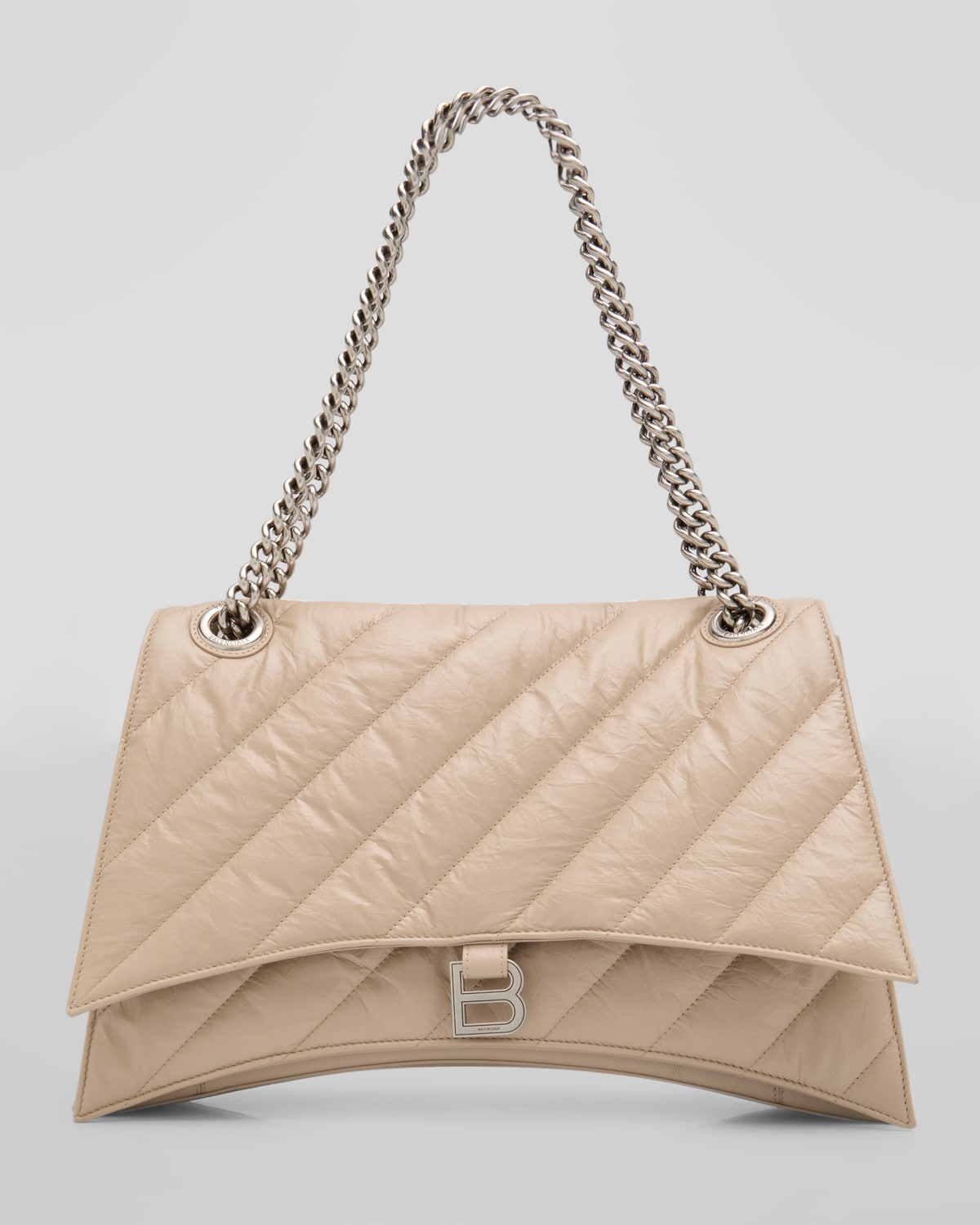 Balenciaga Crush Medium Chain Bag Quilted Neiman Marcus