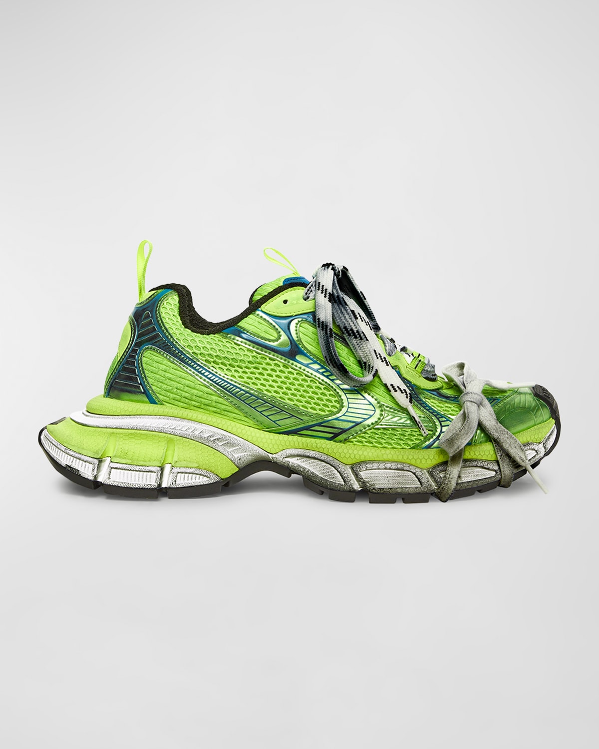 Balenciaga Men's 3XL Low-Top Mesh Sneakers | Neiman Marcus