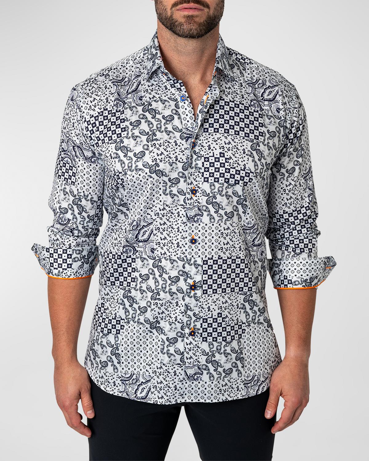 Maceoo Men's Fibonacci Fall Sport Shirt | Neiman Marcus