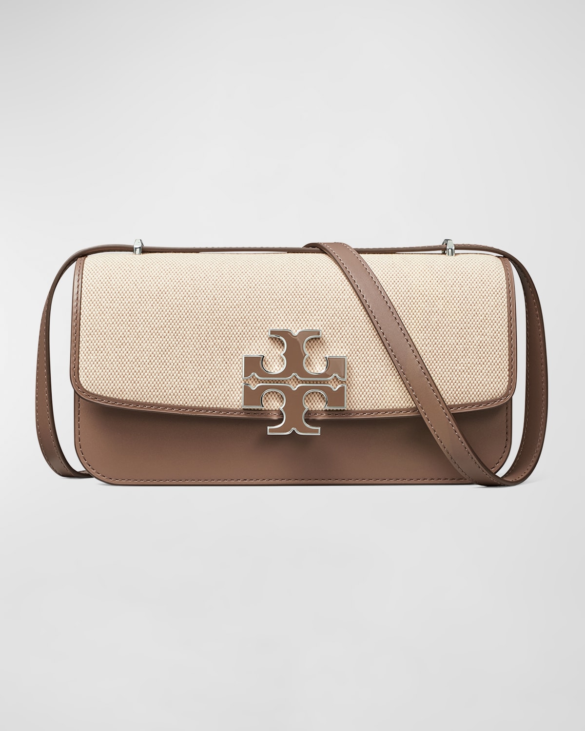 Tory Burch Eleanor Small Pebbled EastWest Shoulder Bag Neiman Marcus