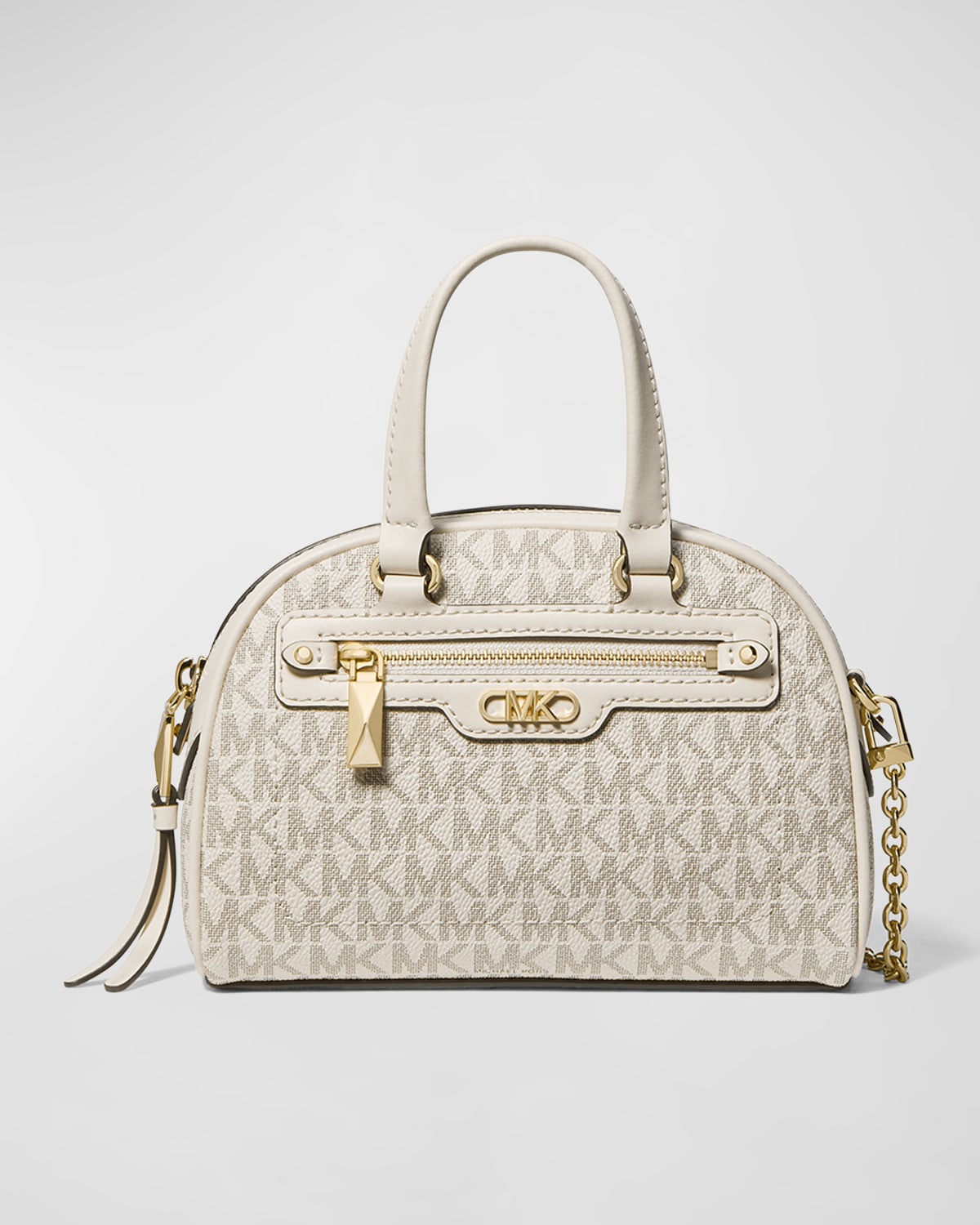 MICHAEL Michael Kors Williamsburg XS Leather Bowling Crossbody Bag Neiman Marcus