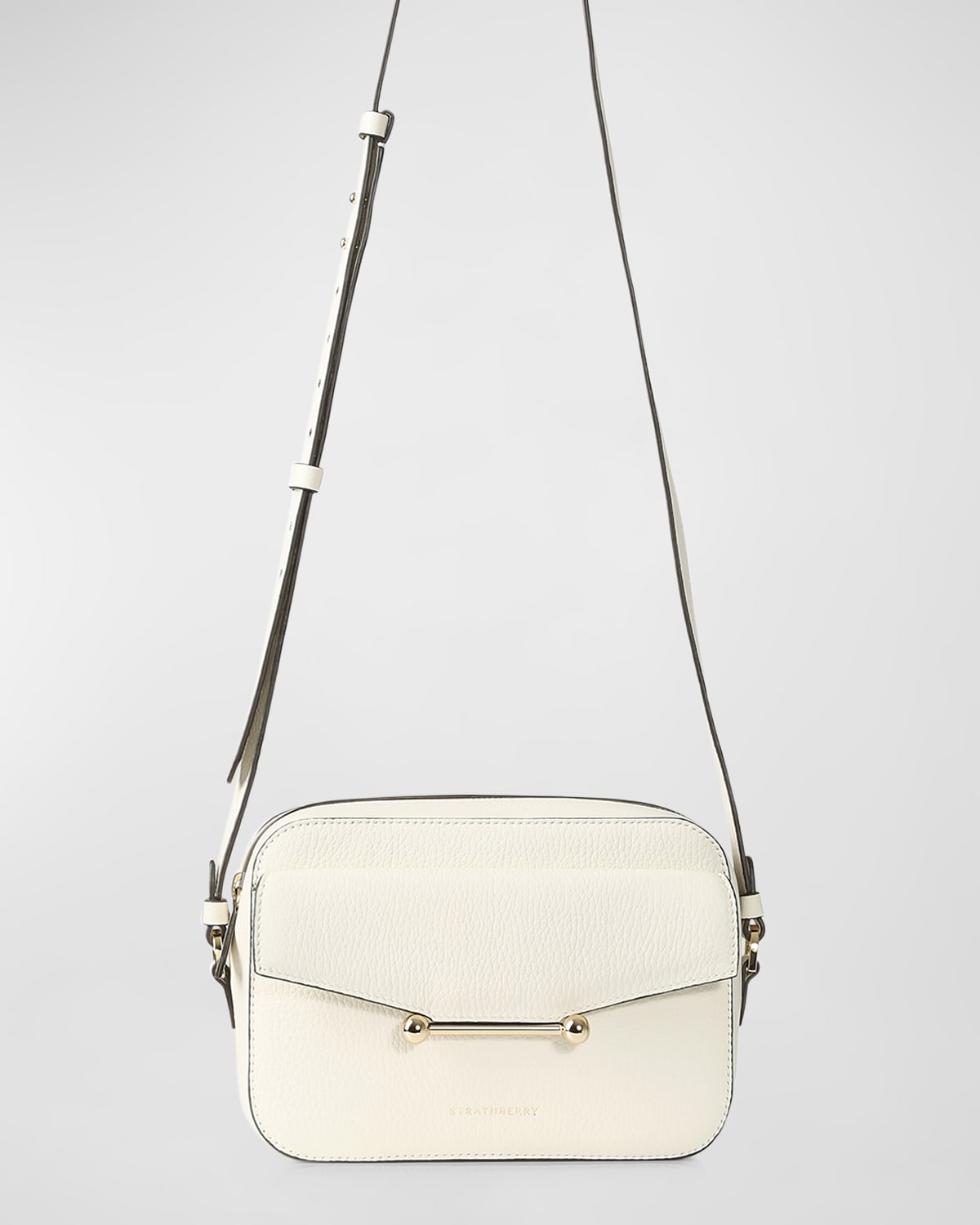 STRATHBERRY Mosaic Flap Leather Crossbody Bag | Neiman Marcus