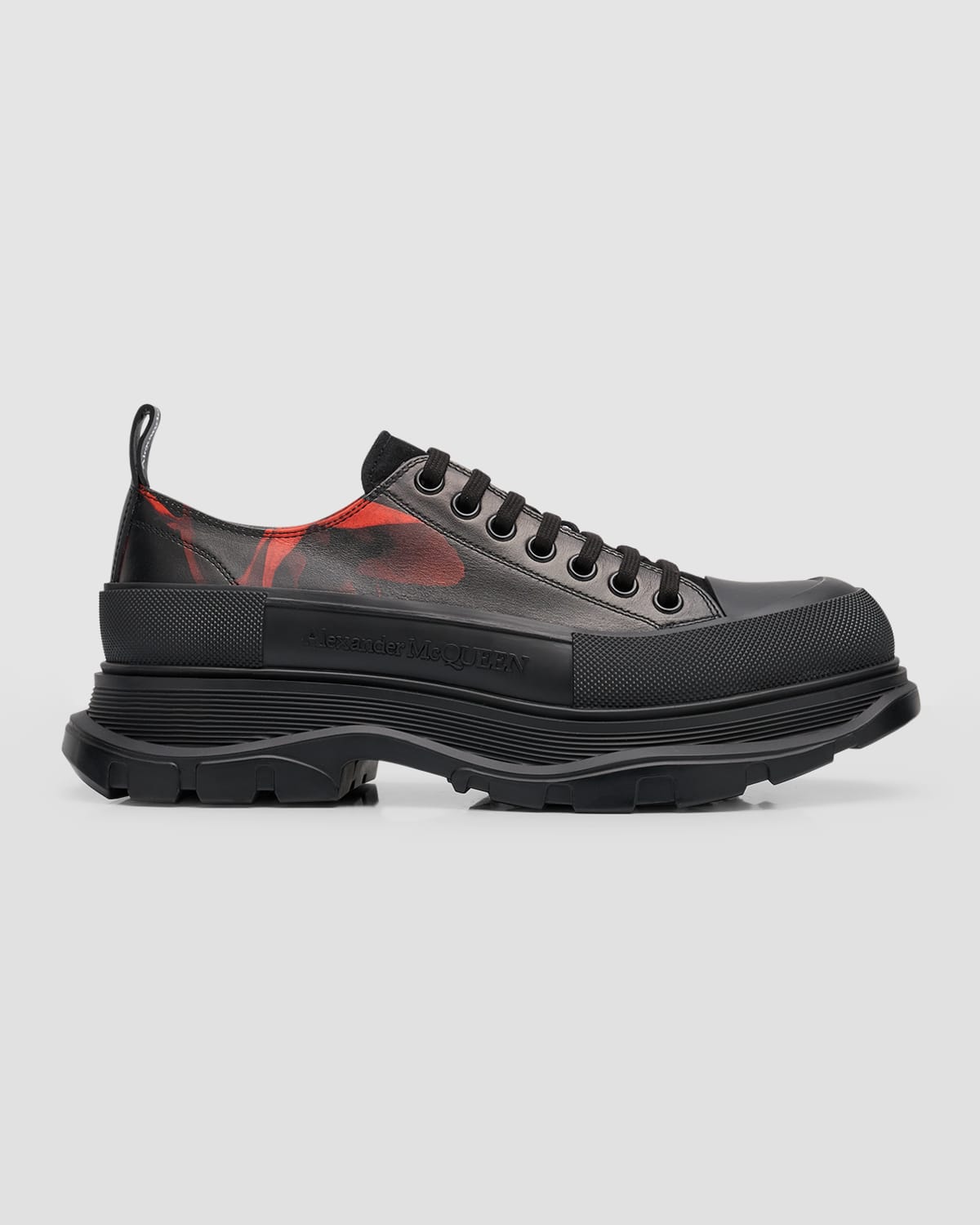 metallic alexander mcqueen sneakers