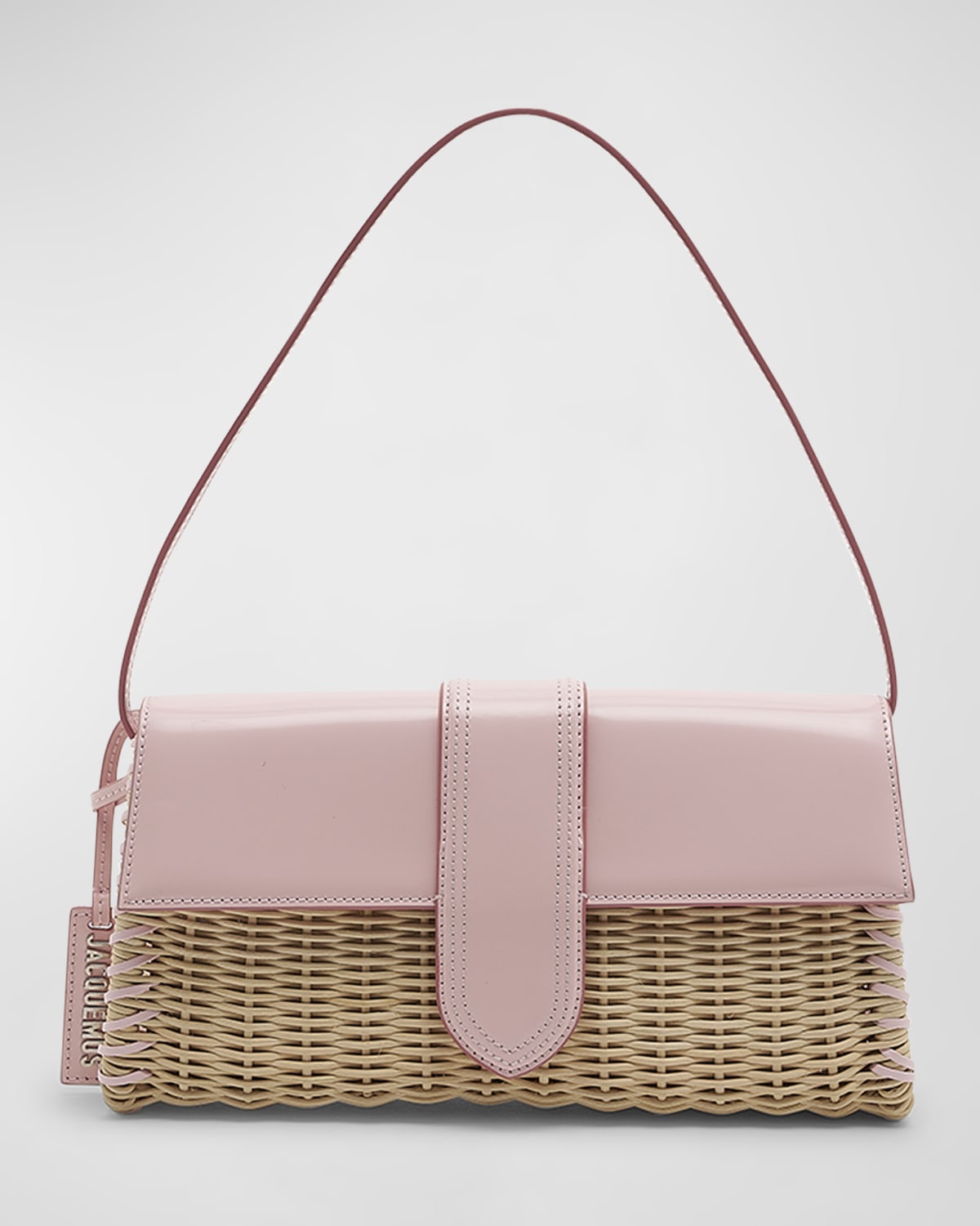 Jacquemus Le Bambino Long Leather Shoulder Bag Neiman Marcus