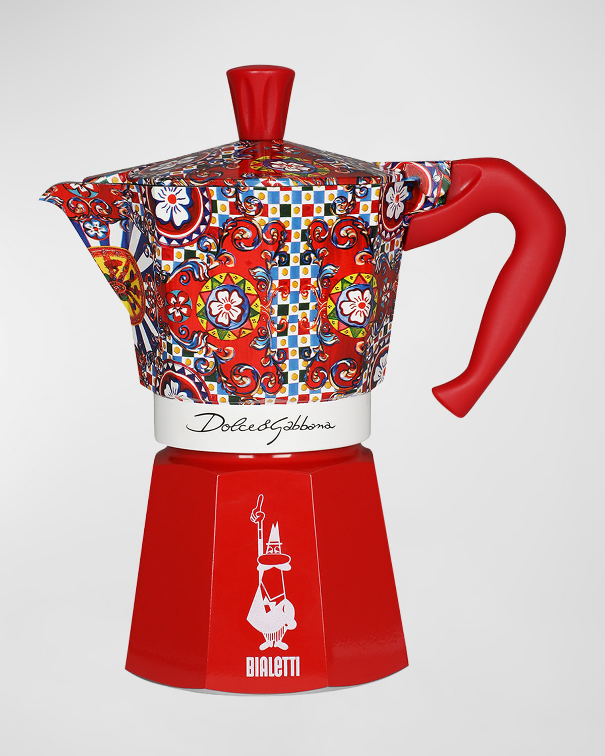 Bialetti x Dolce&Gabbana x Bialetti Moka Express 3Cup Stovetop Coffee Pot Neiman Marcus