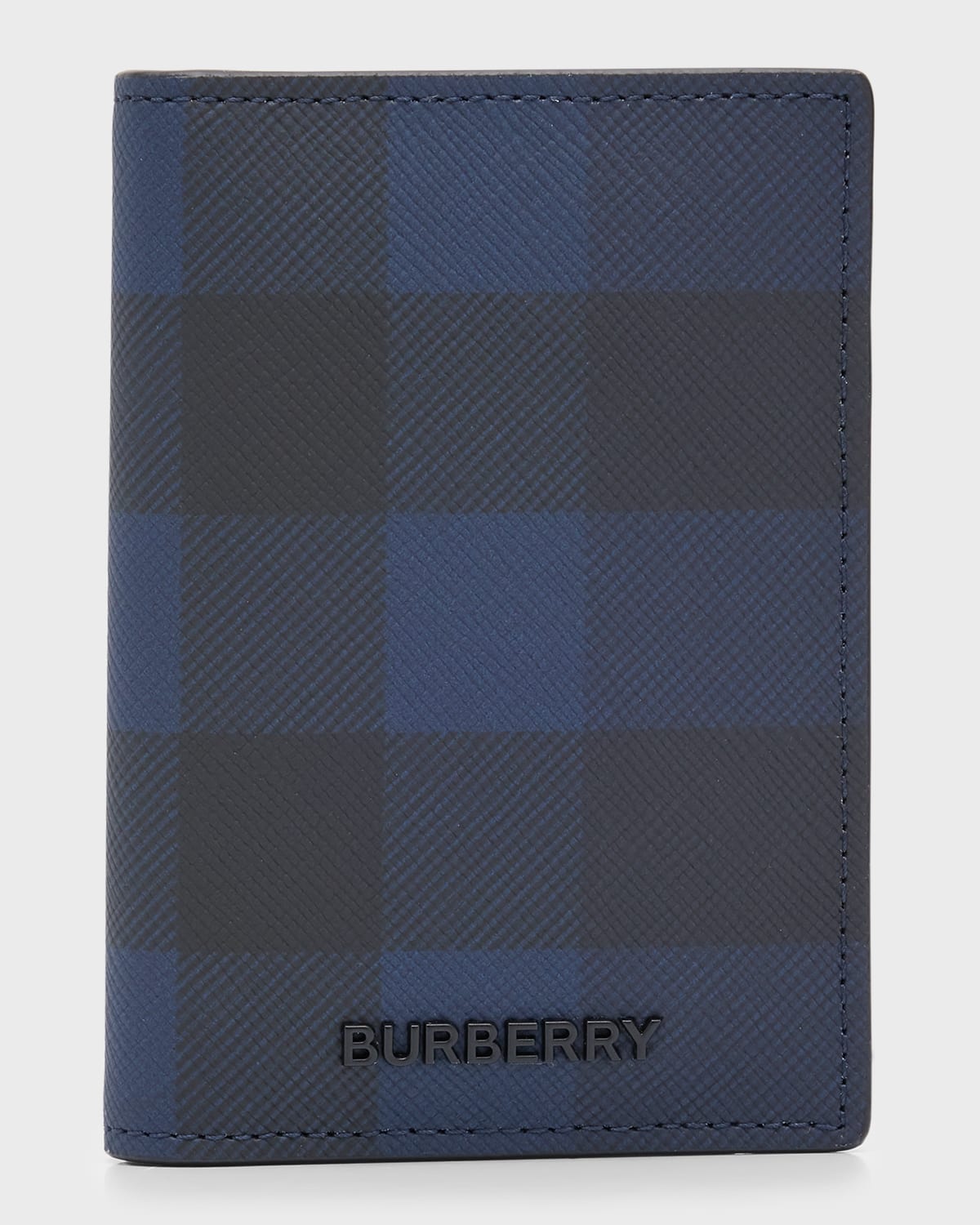 Burberry Men's Bateman Vintage Check Bifold Card Holder Neiman Marcus