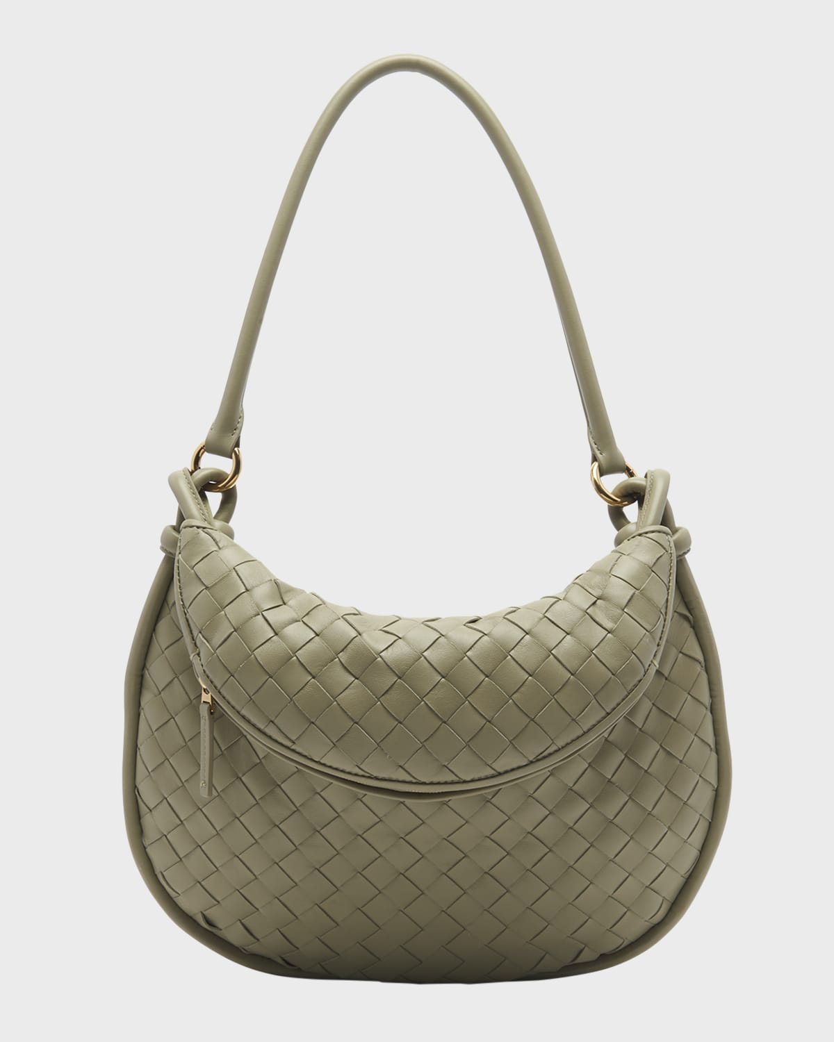 BOTTEGA VENETA Nappa Intrecciato Medium Veneta Hobo Glicine