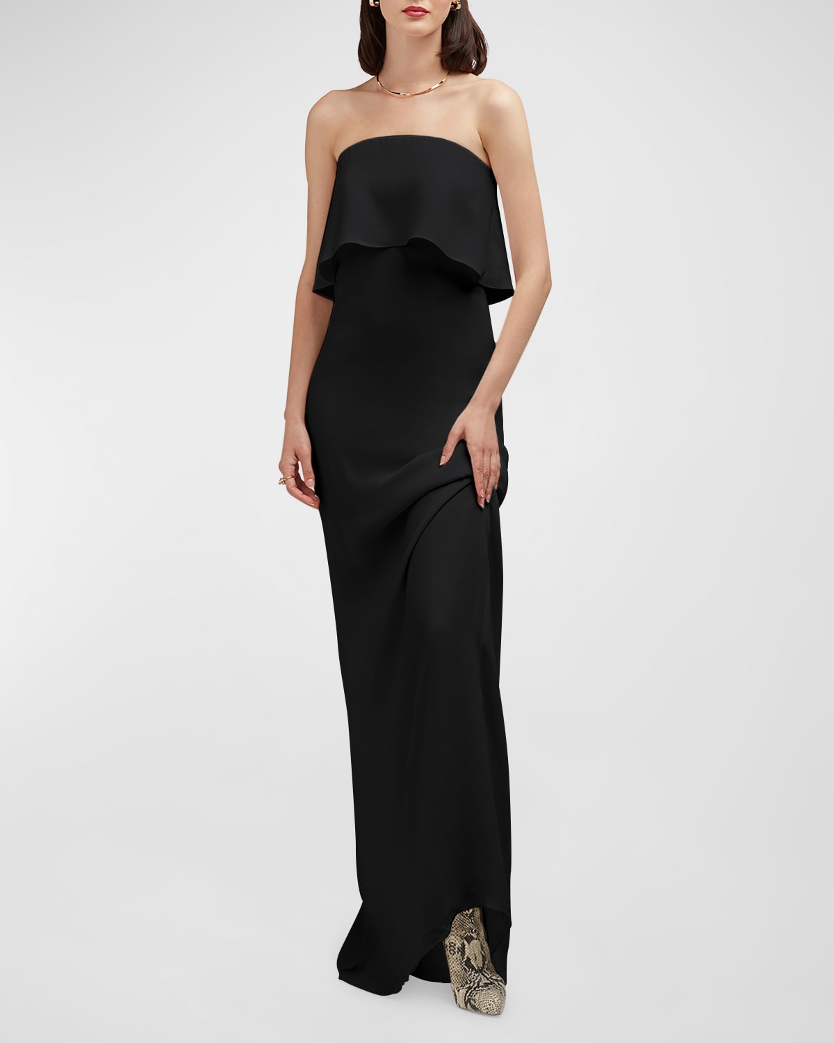 Selene | Strapless Gown