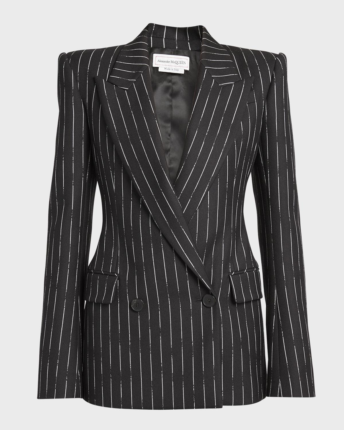 Blazer Sur Mesure SCHIFFER HILLMAN – Laine Grise, Taille S/M, Poitrine 34 (Occasion Très Bon état)