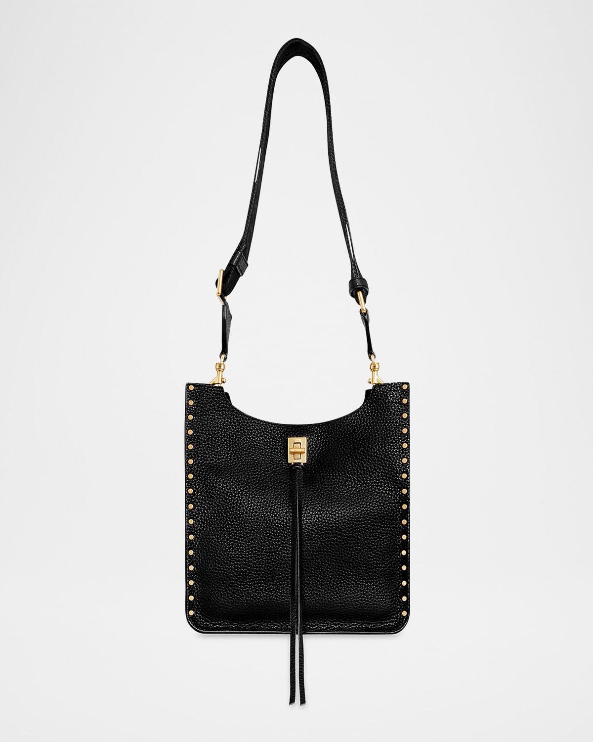 Rebecca Minkoff Darren Studded Bicolor Shoulder Bag Neiman Marcus