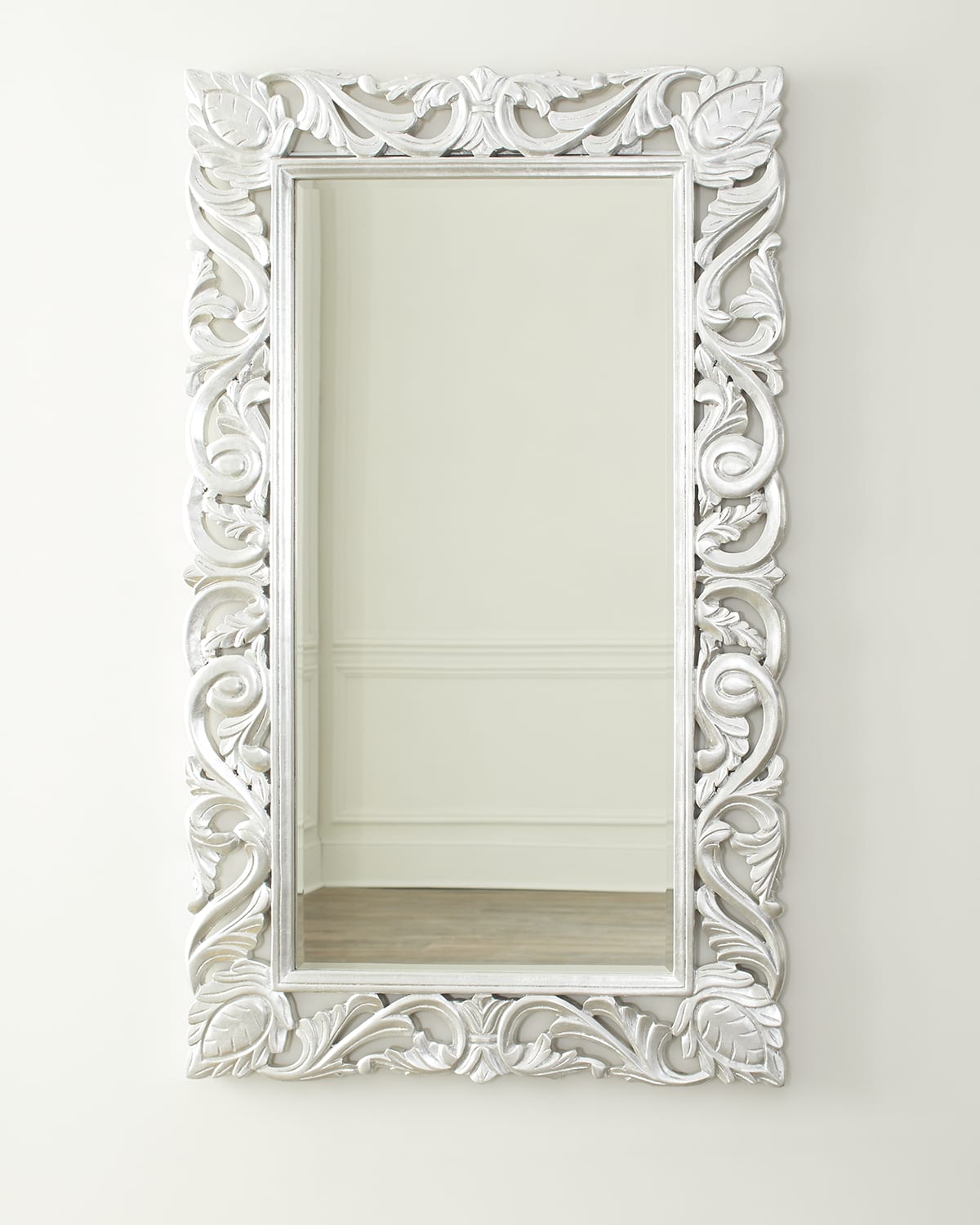 Neiman Marcus Round Quartz Mirror | Neiman Marcus