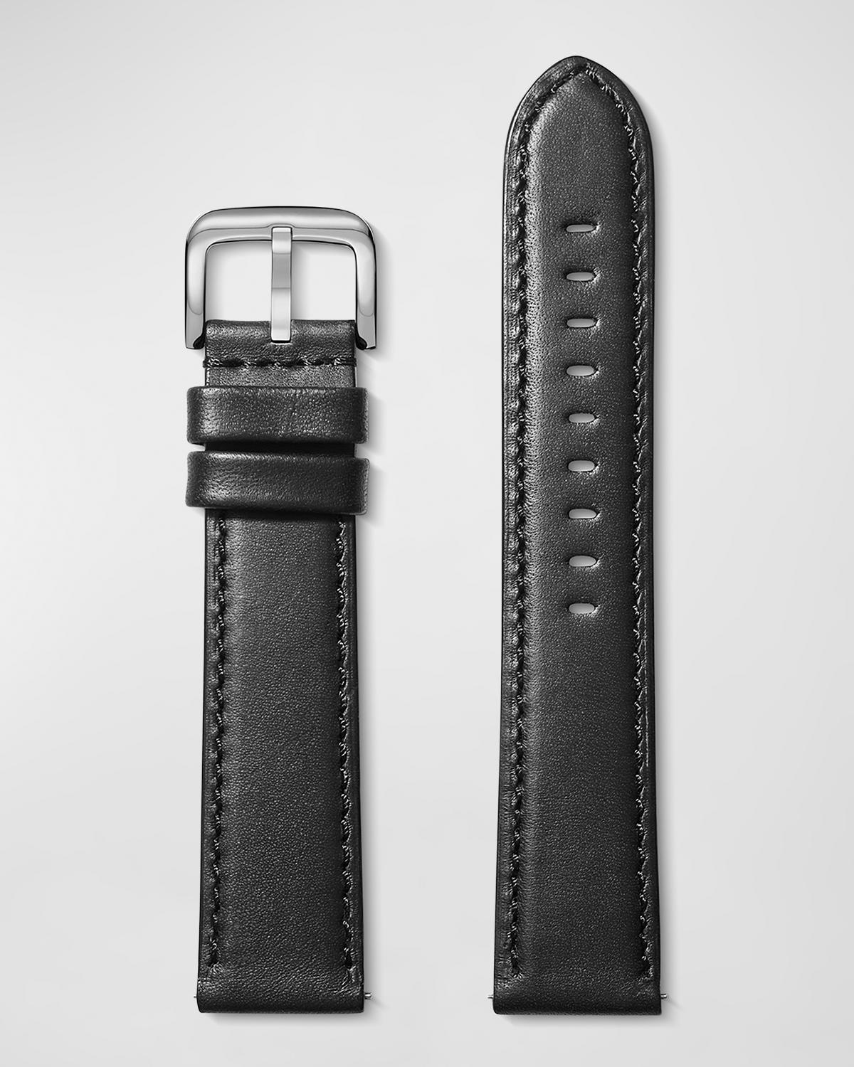 Shinola Men s Leather Watch Strap 20mm Neiman Marcus