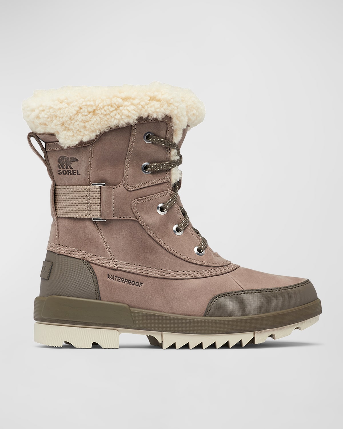 sheepskin lined hiking boots