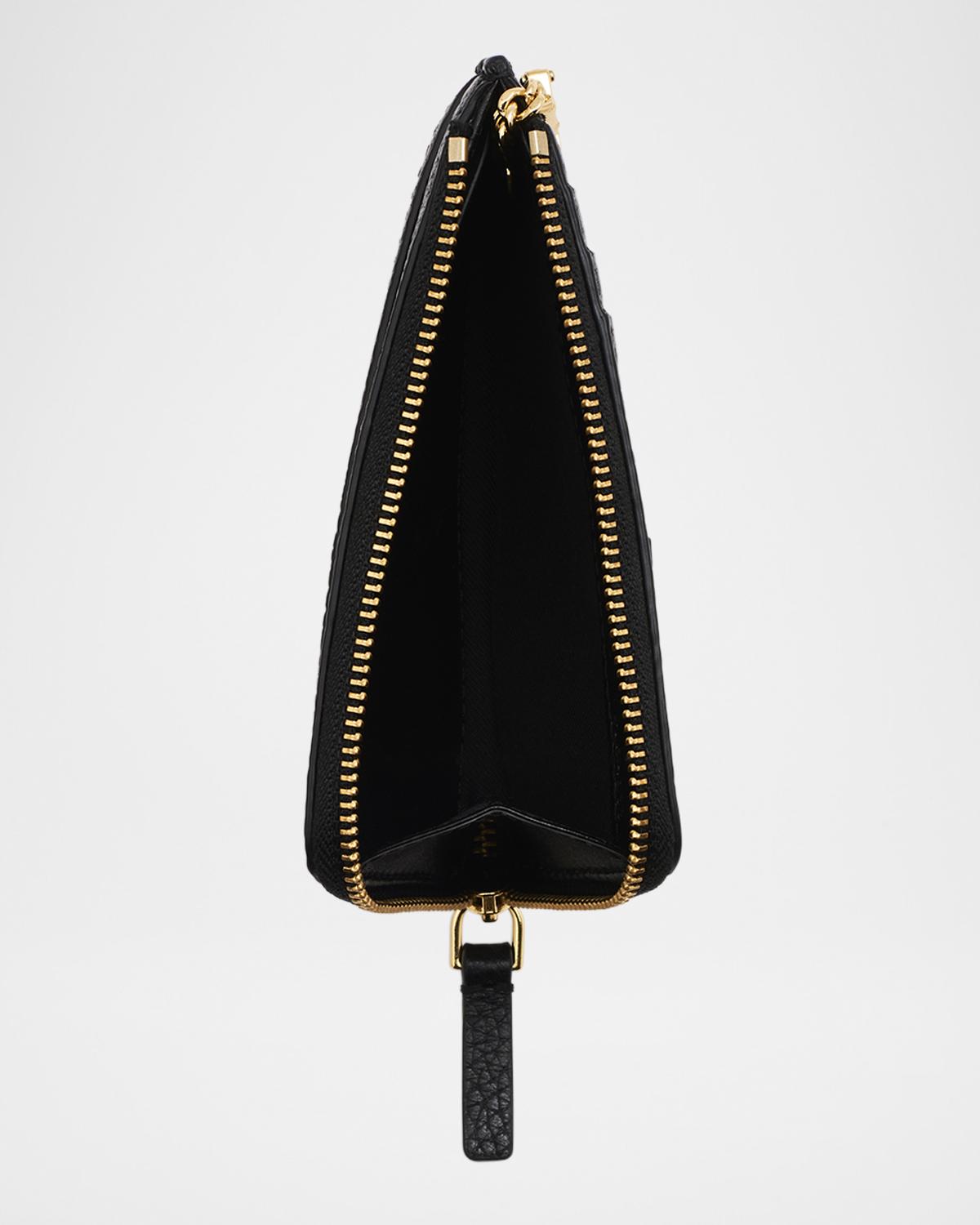 Marc Jacobs 가죽 탑 지퍼 멀티 지갑