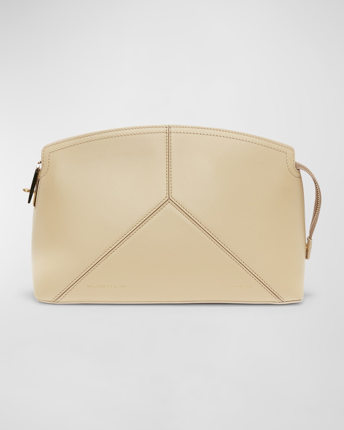 Zip Leather Clutch Bag | Neiman Marcus