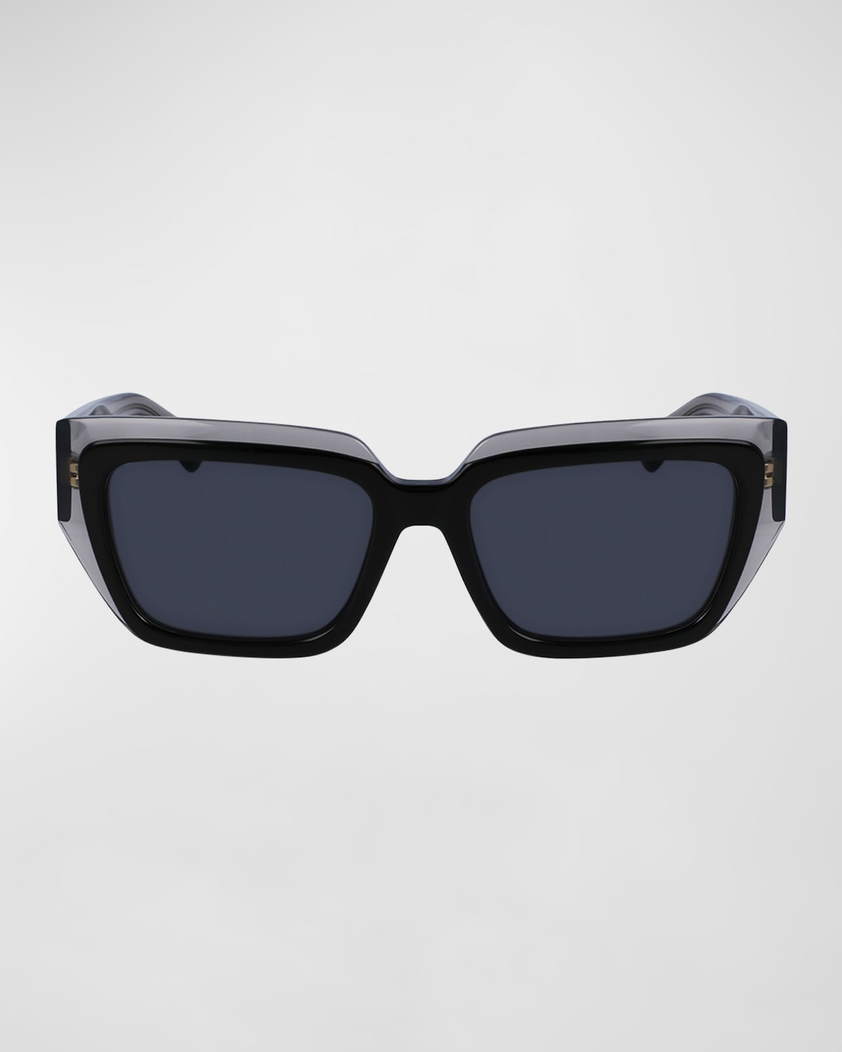 Logo Acetate Butterfly Sunglasses | Neiman Marcus
