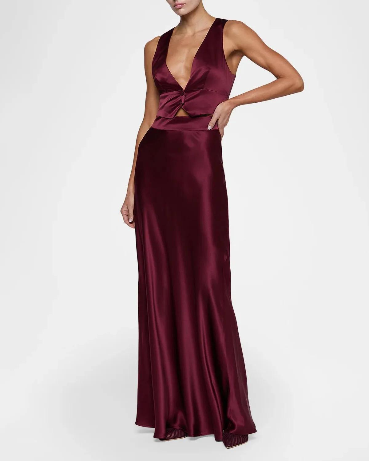 Ryker Silk Maxi Skirt - thumbnail 2