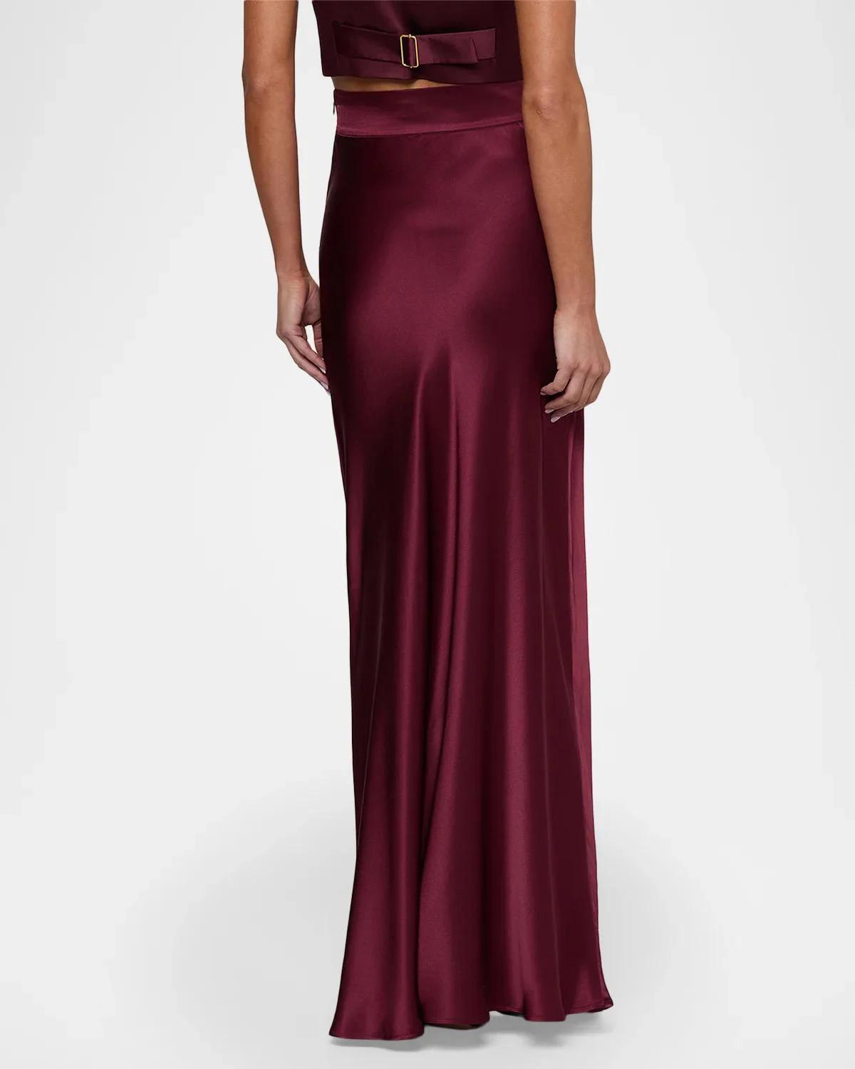 Ryker Silk Maxi Skirt - thumbnail 3