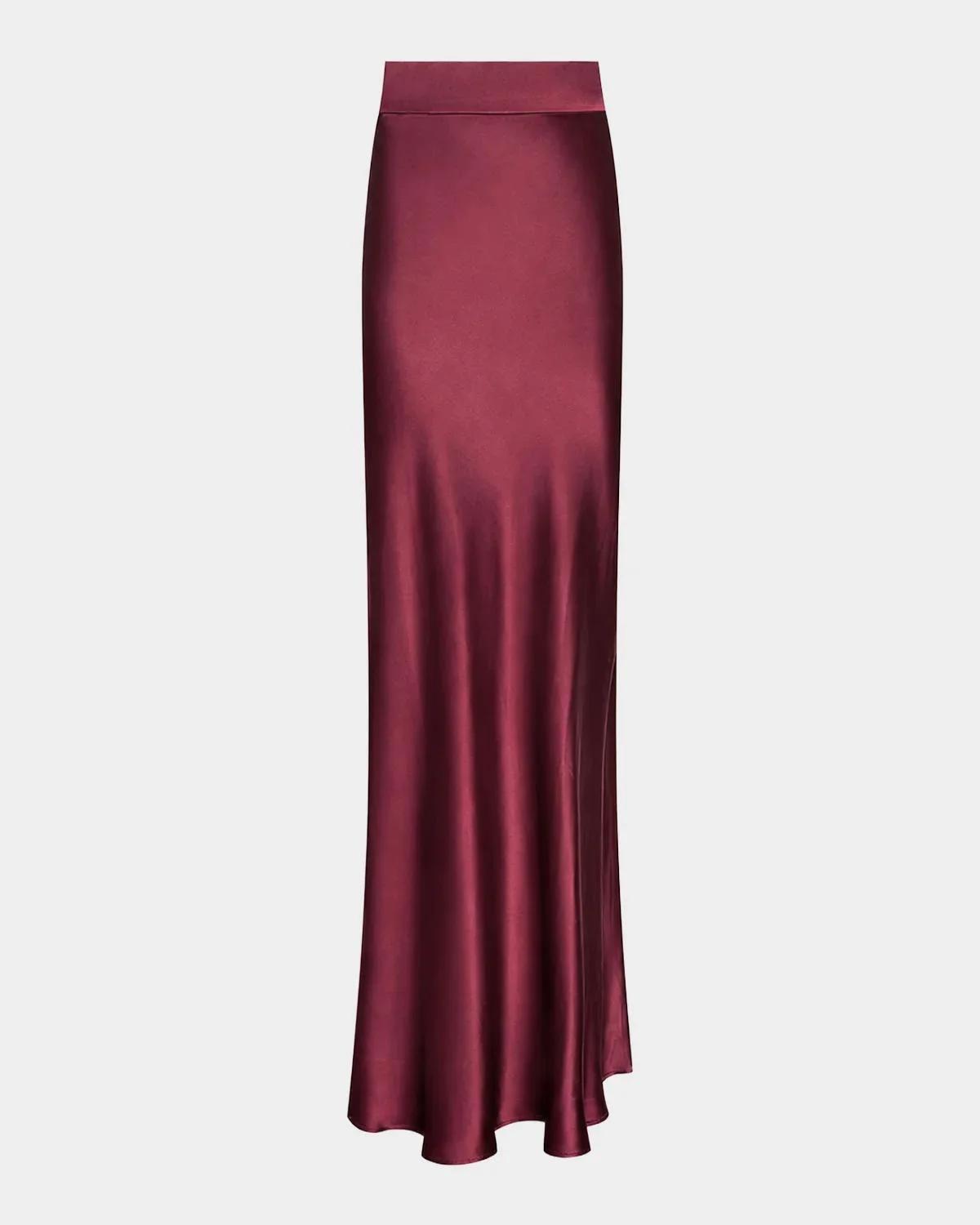 Ryker Silk Maxi Skirt