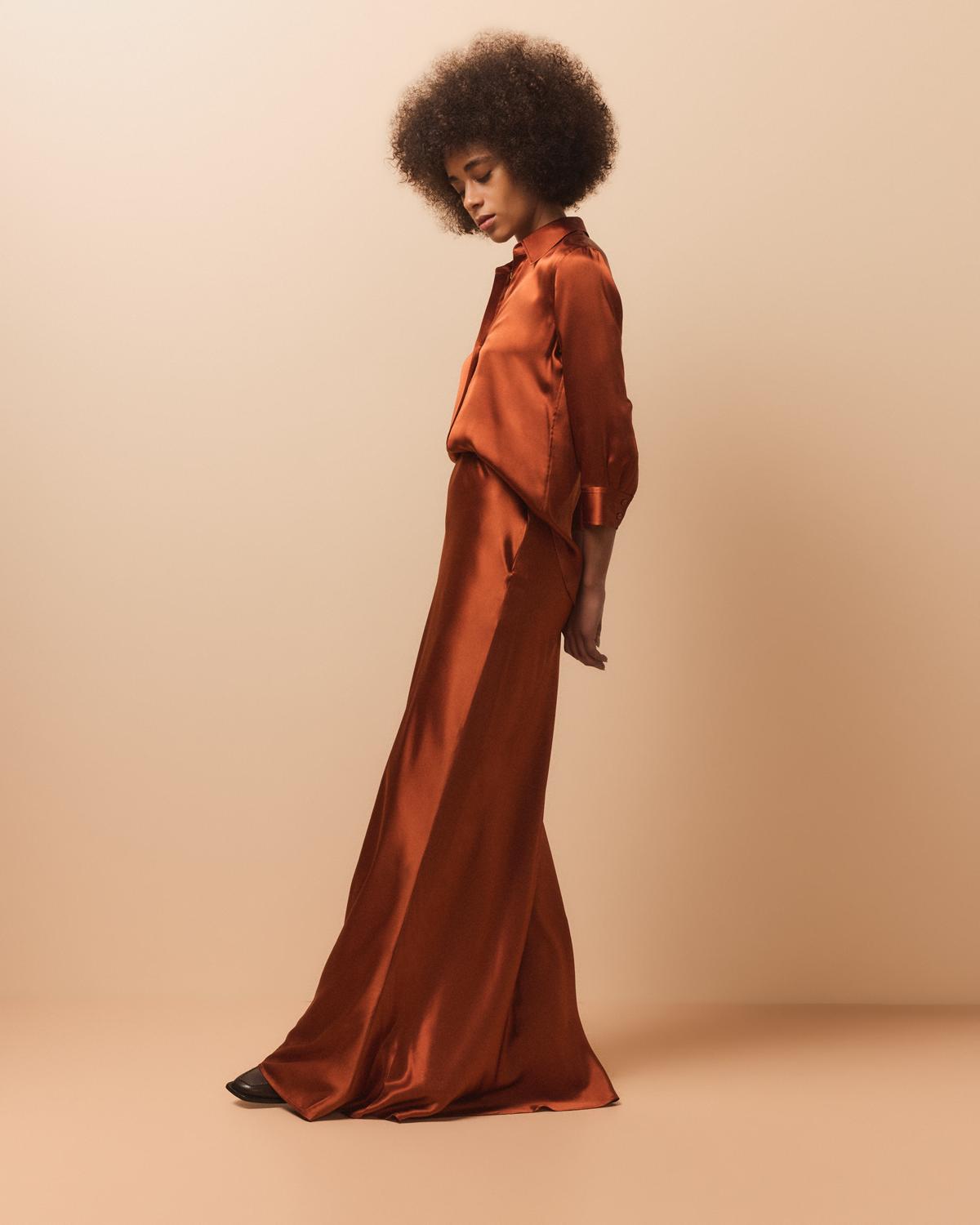 Ryker Silk Maxi Skirt - thumbnail 5
