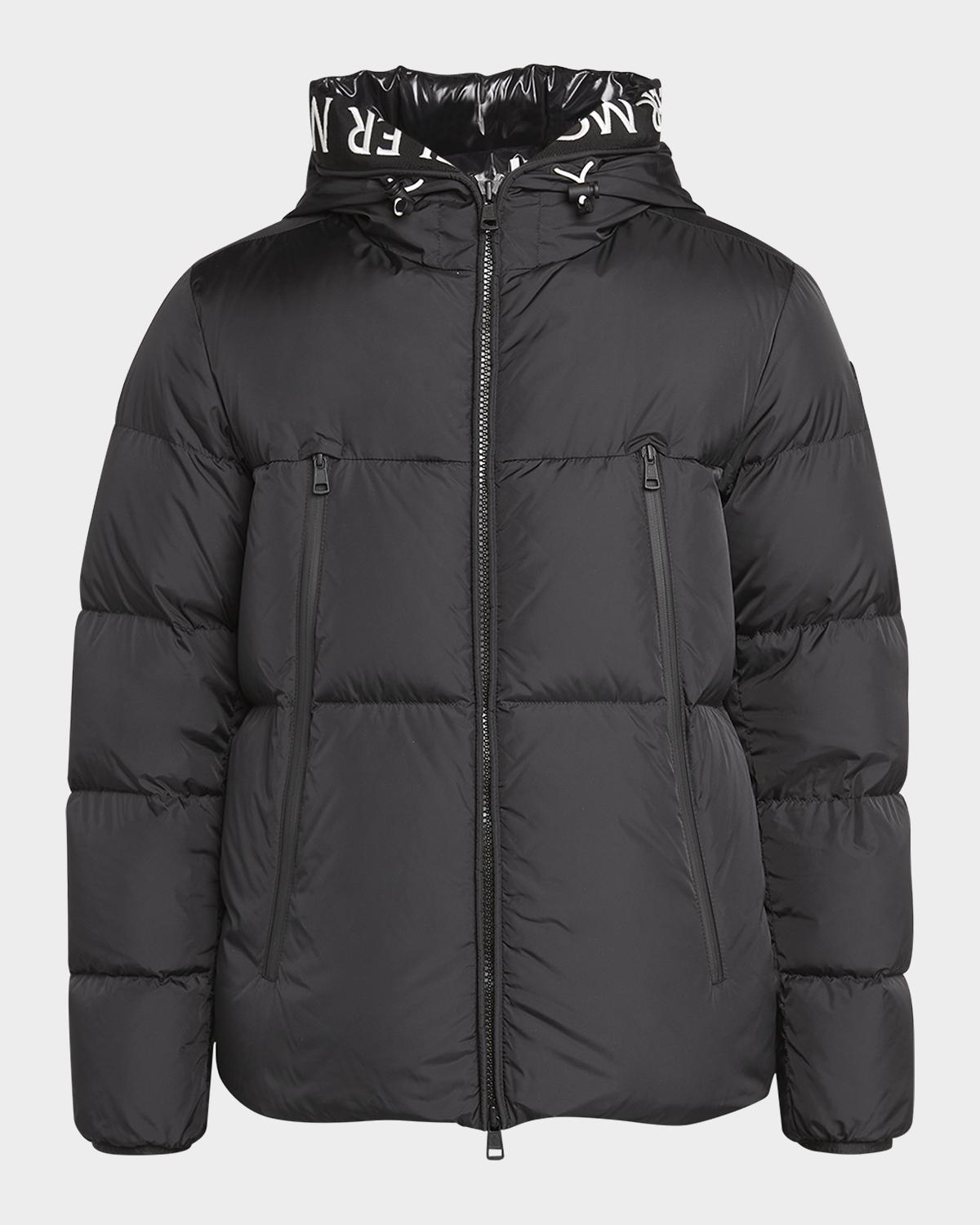 Moncler Men's Montcla Short Down Jacket | Neiman Marcus