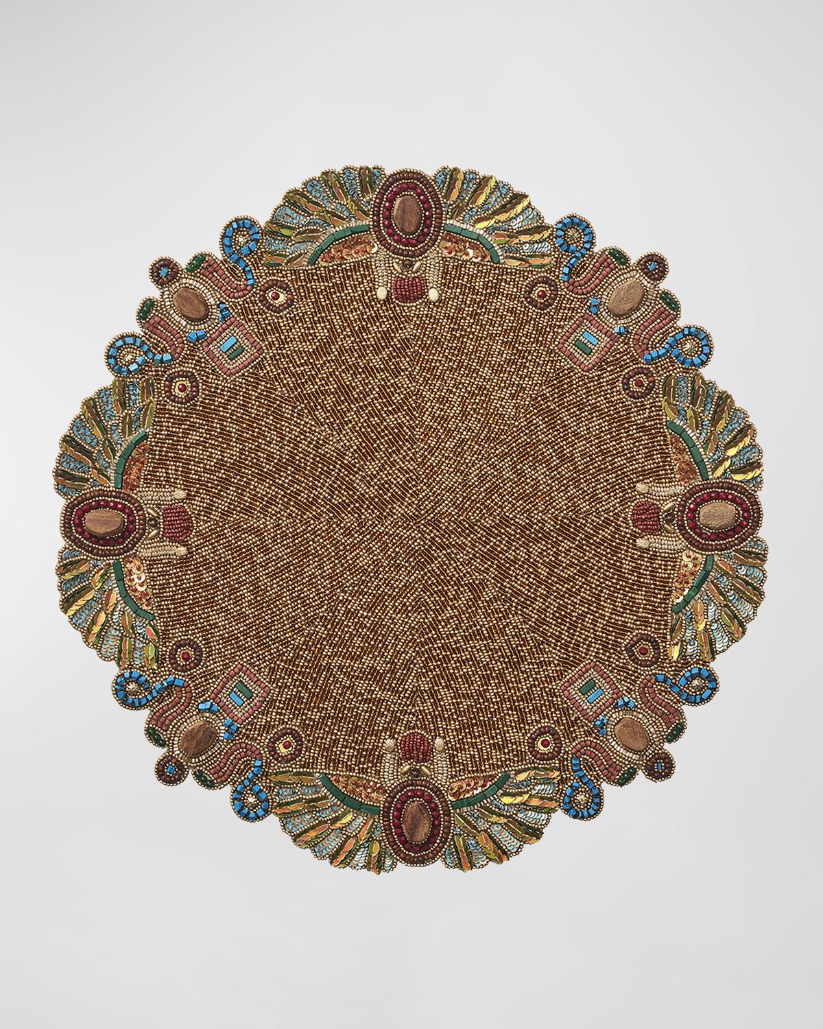 Kim Seybert Nile Beaded Placemat | Neiman Marcus