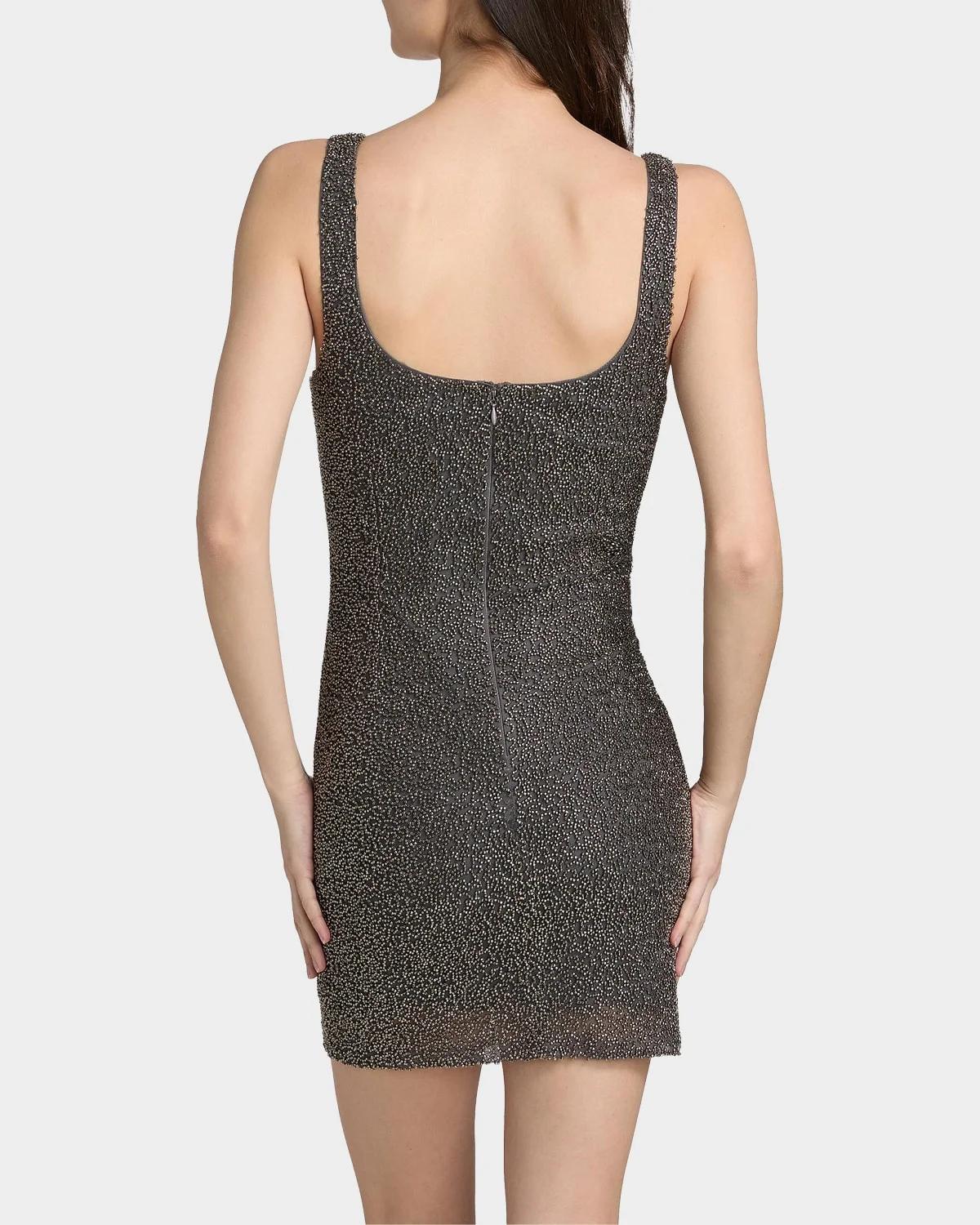 Inori Beaded Mini Dress - thumbnail 3