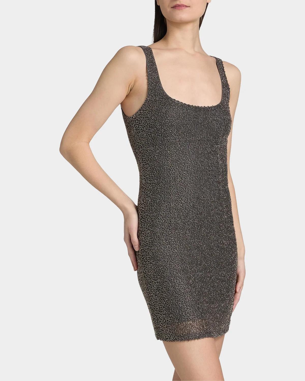 Inori Beaded Mini Dress - thumbnail 6