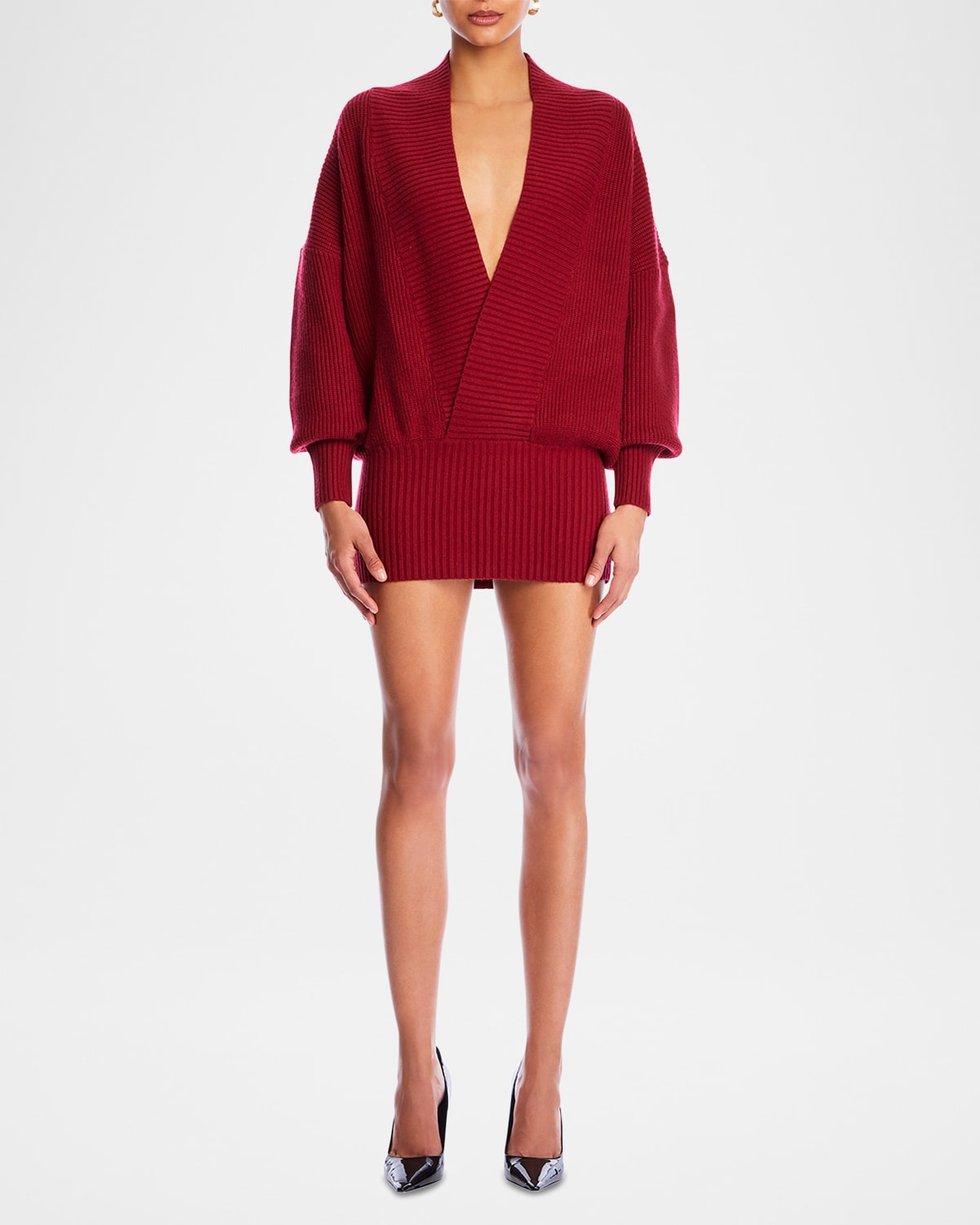 neva knit sweater dress