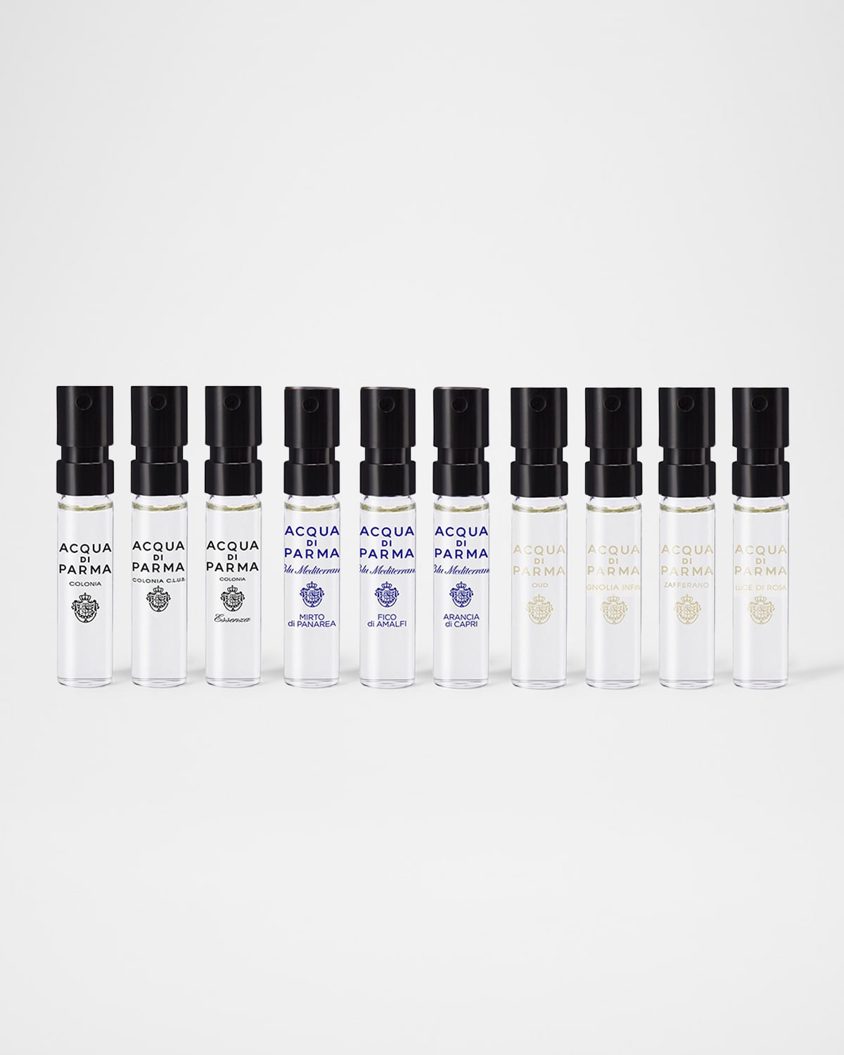 Acqua di Parma Holiday Selection Fragrance Gift Set, 10 x 0.05 oz
