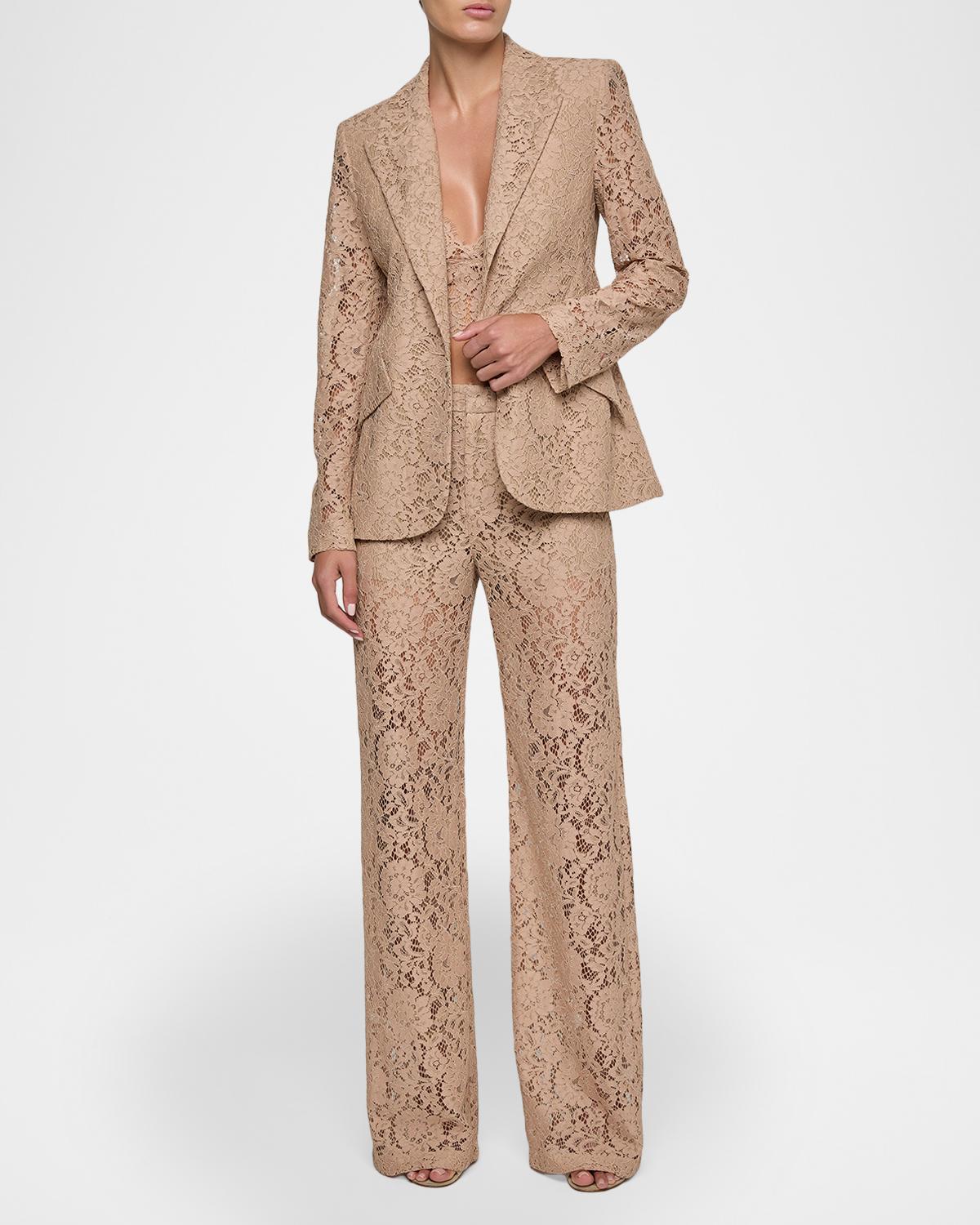 Chamberlain Floral Lace Blazer - thumbnail 2