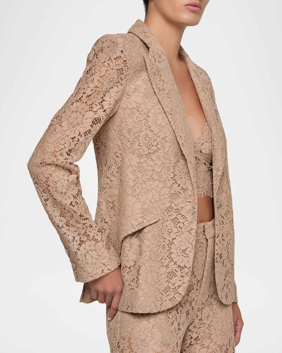 Chamberlain Floral Lace Blazer - thumbnail 5