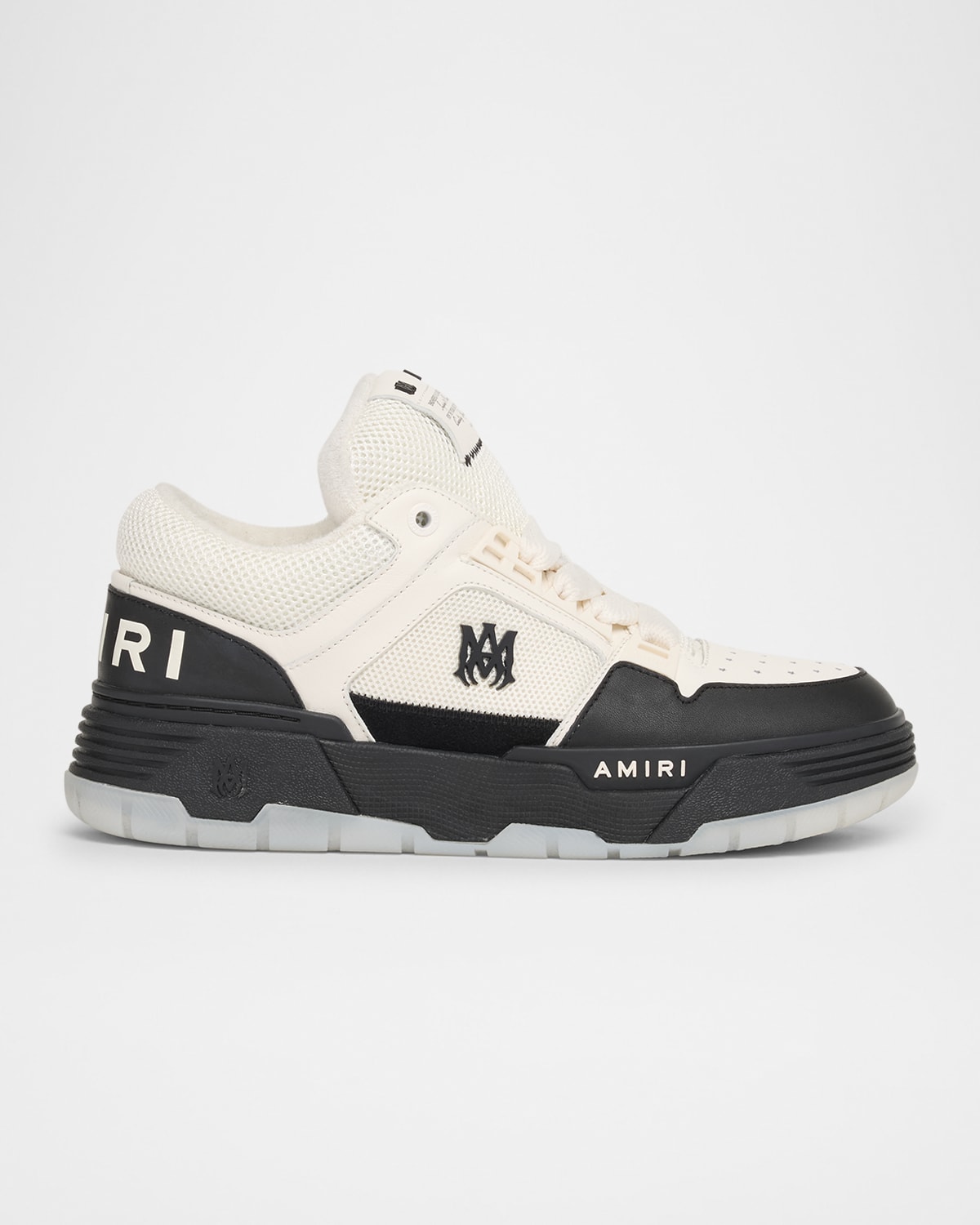 Men's MA-1 Leather & Mesh Low-Top Sneakers | Neiman Marcus