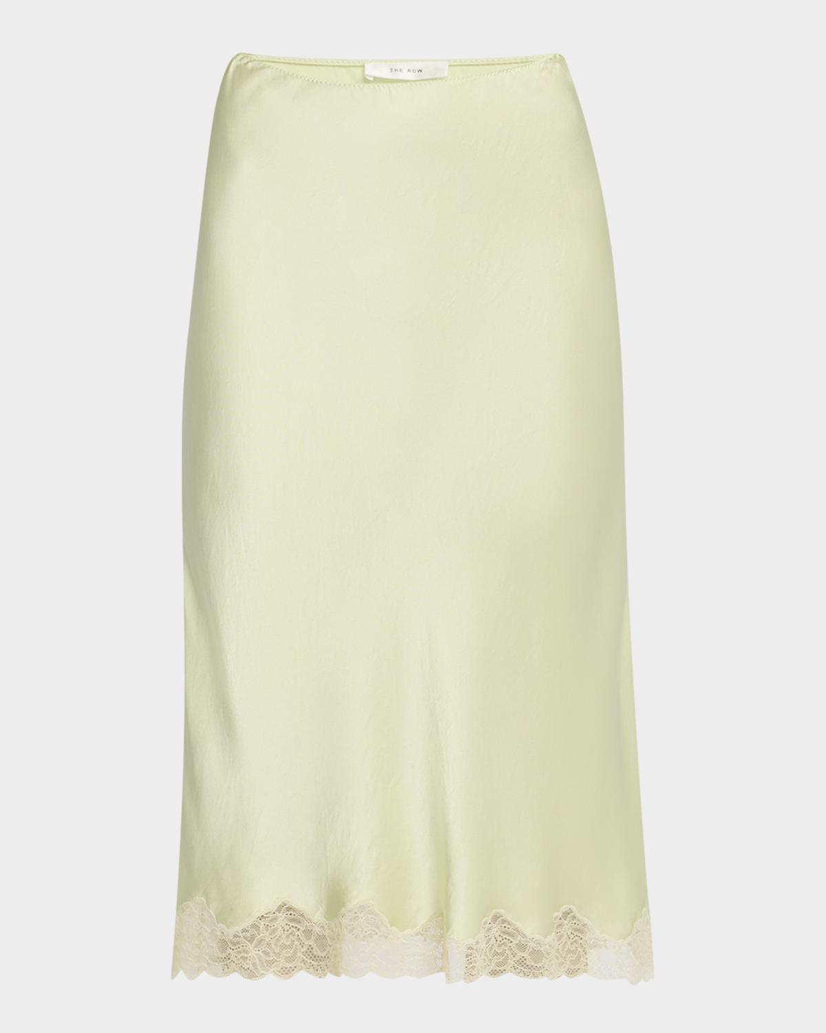 The Row Irene Silk Slip Skirt | Neiman Marcus