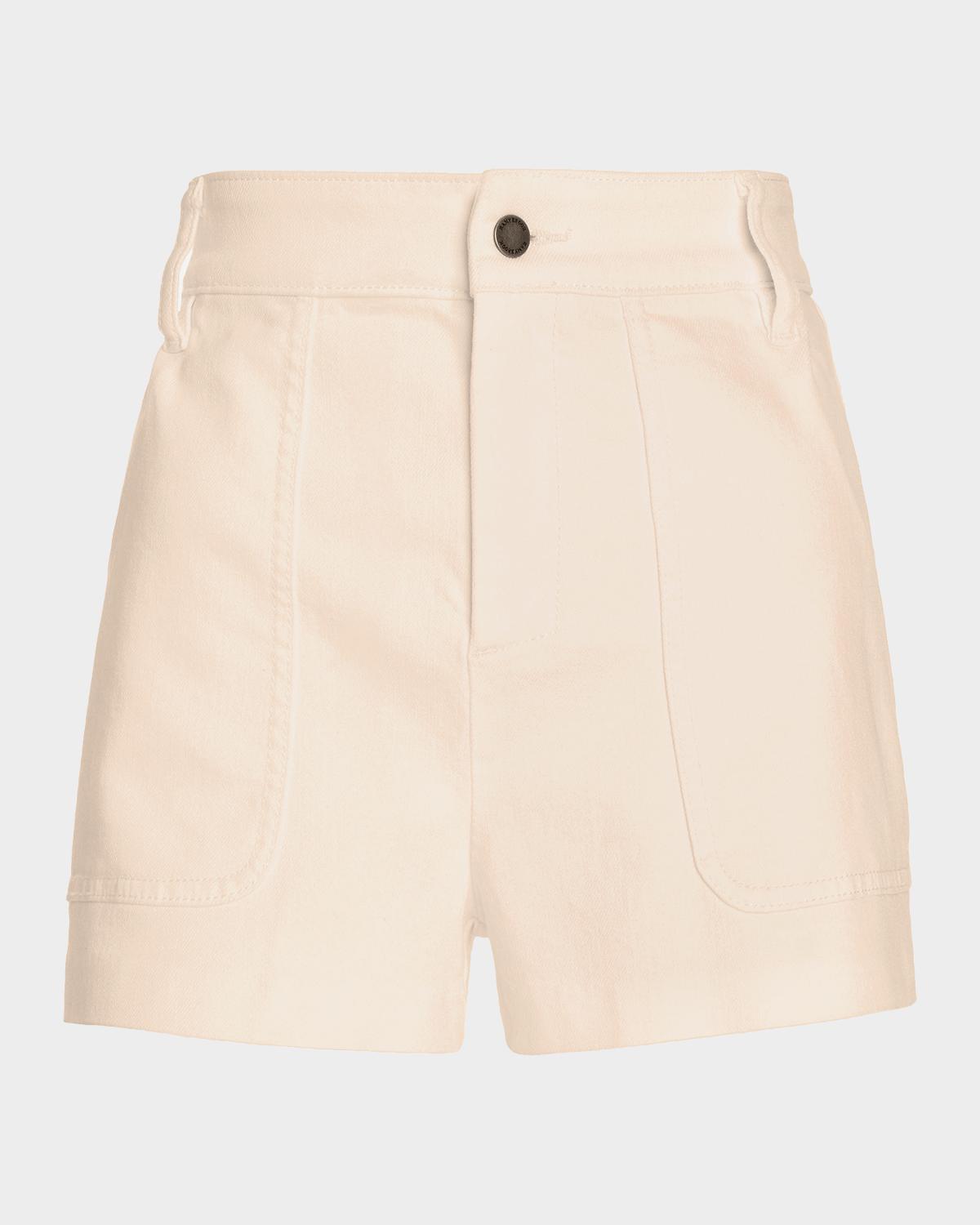 Hilary High-Rise Denim Shorts