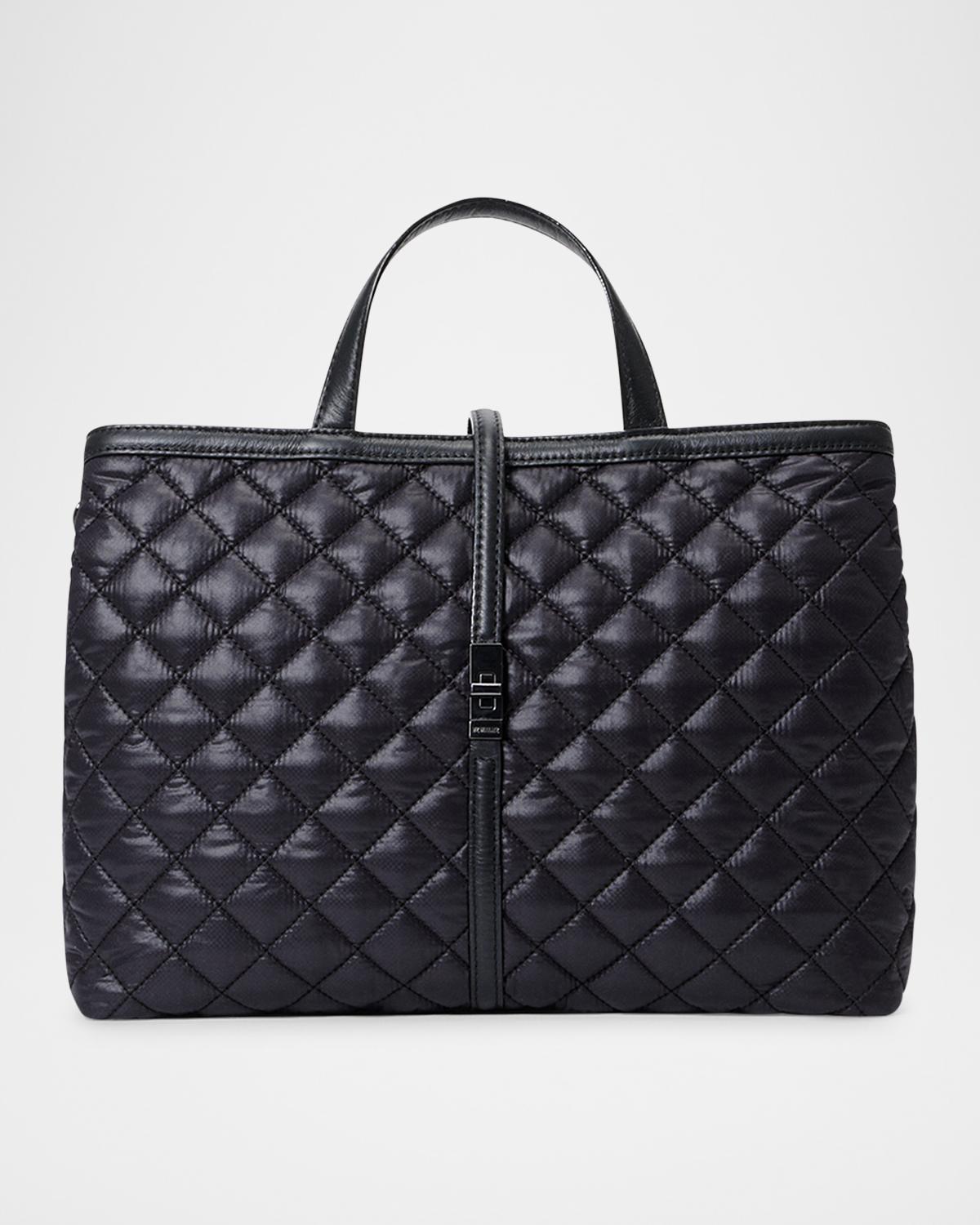 MZ Wallace Astor Medium Quilted Top-Handle Bag | Neiman Marcus