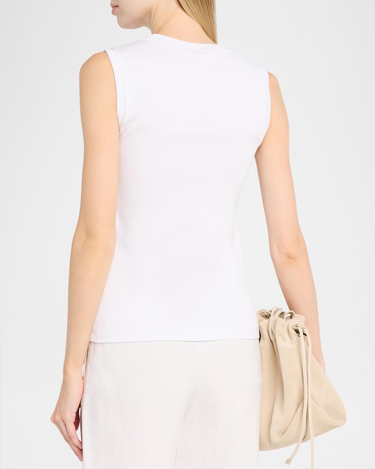 Punto Luce Crewneck Rib Knit Top - thumbnail 3