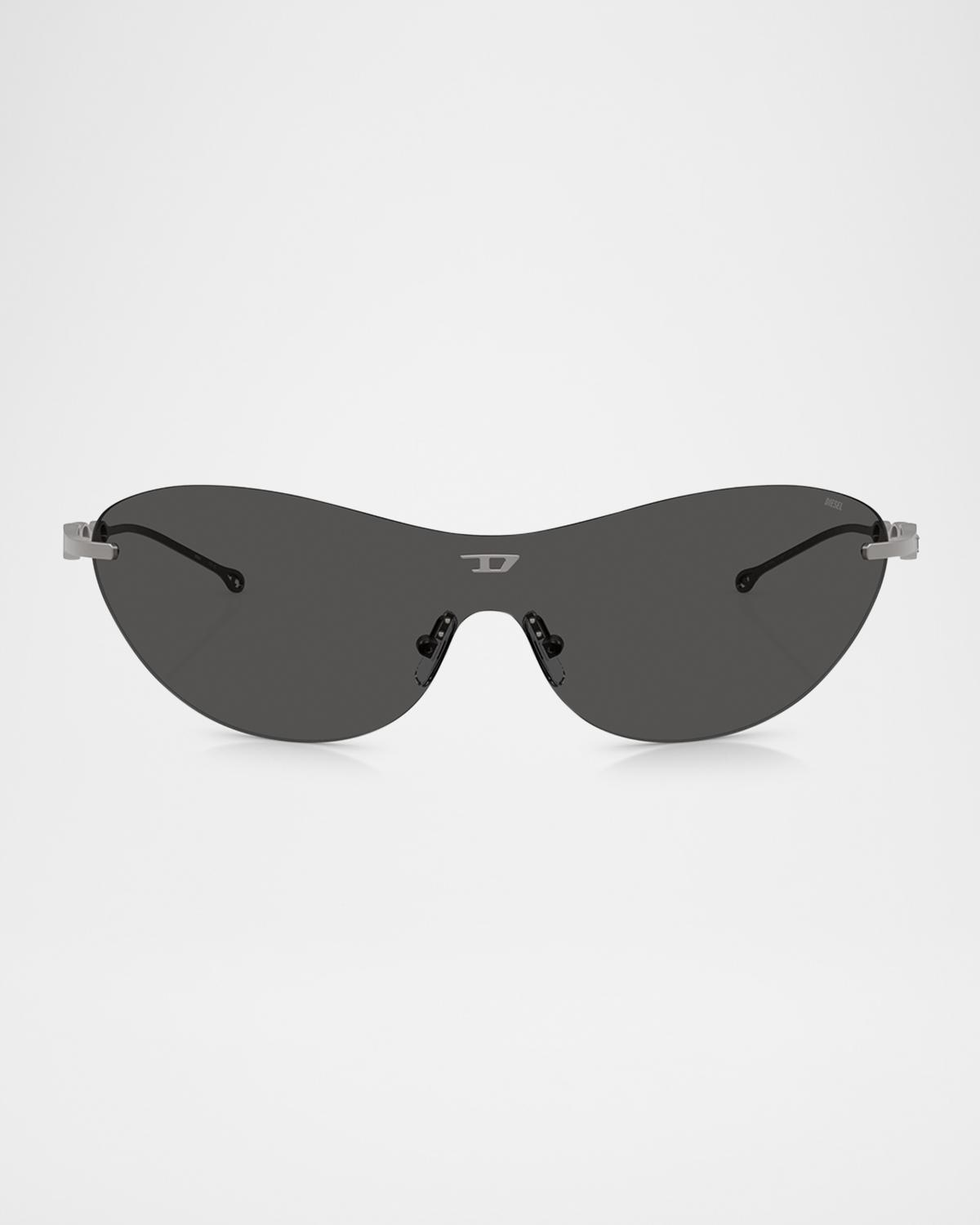 Diesel Men's DL1006 Oval Sunglasses | Neiman Marcus
