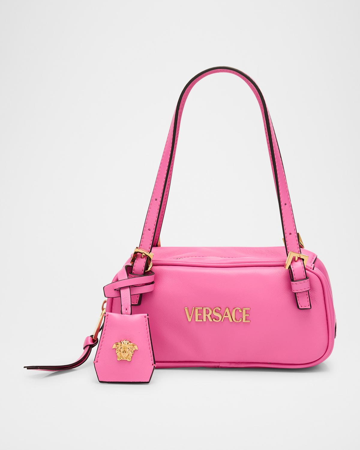 Versace La Medusa Mini Nappa Leather Shoulder Bag | Neiman Marcus