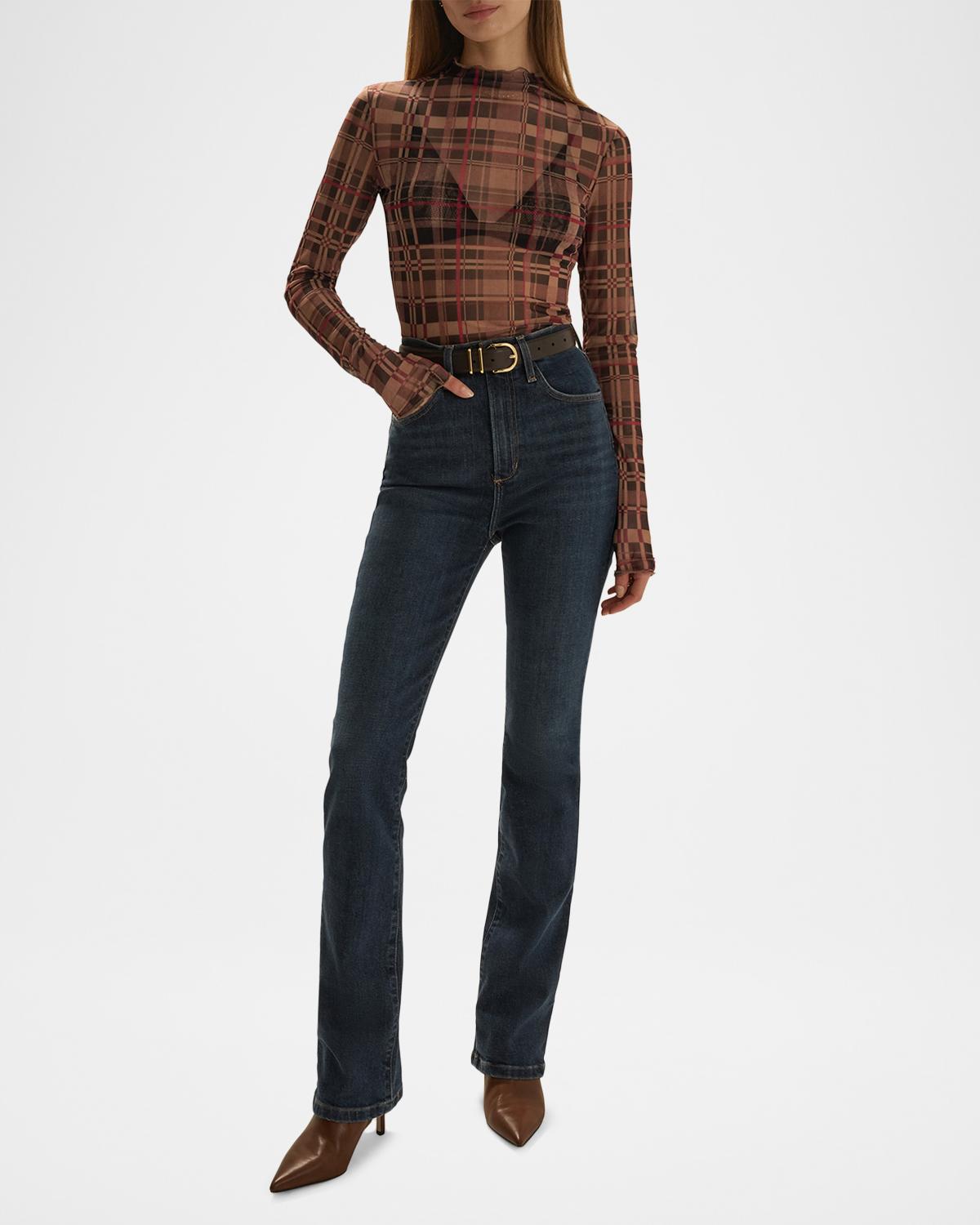 The Sheer Fantasy Turtleneck Top - thumbnail 2