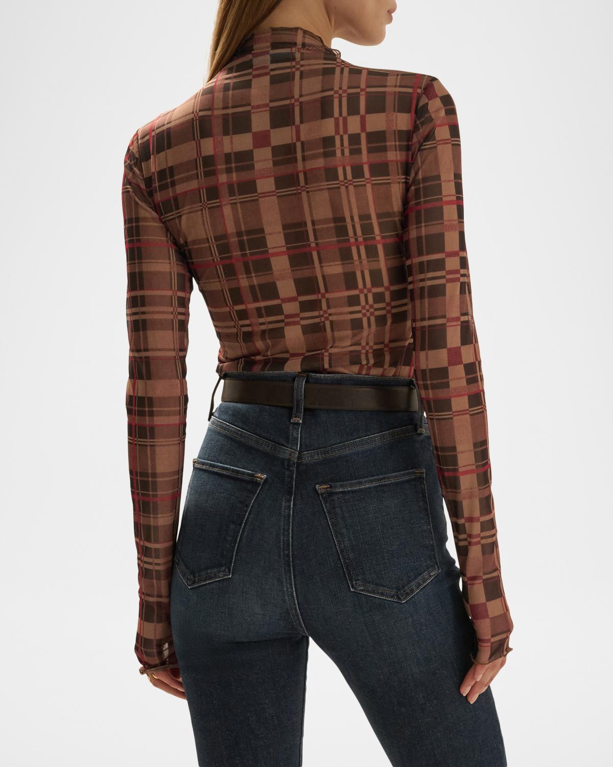 The Sheer Fantasy Turtleneck Top - thumbnail 3