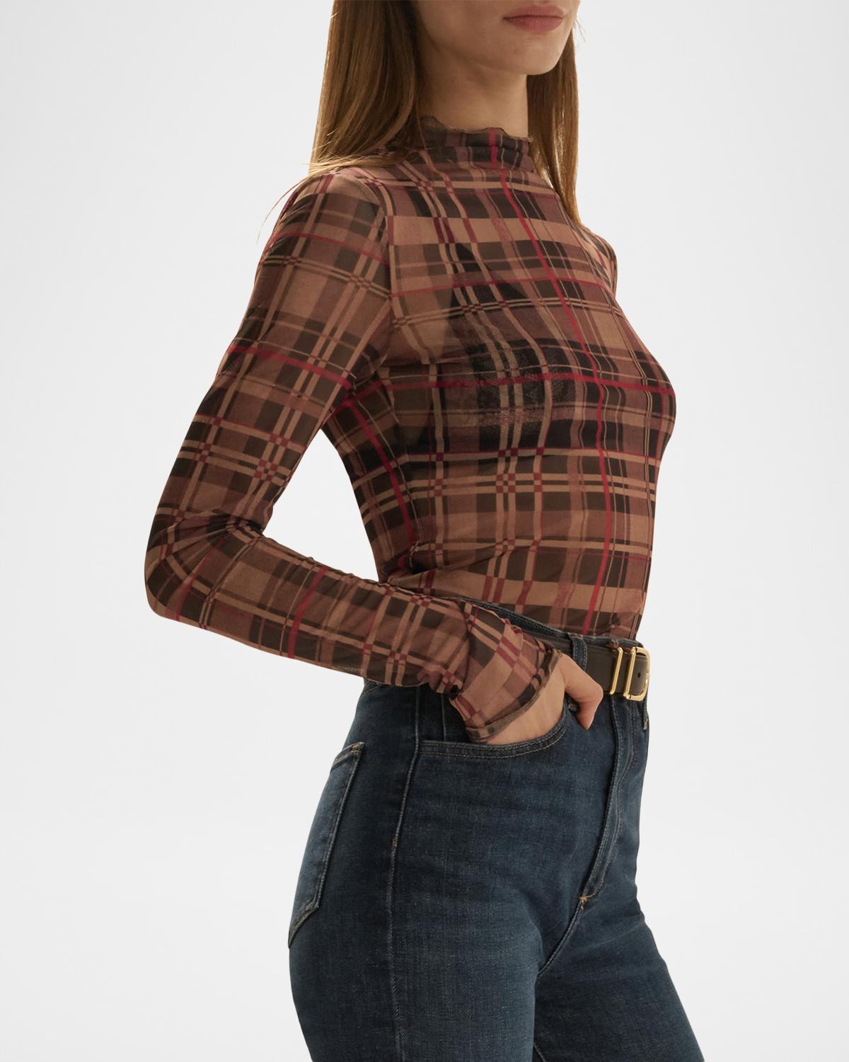 The Sheer Fantasy Turtleneck Top - thumbnail 4