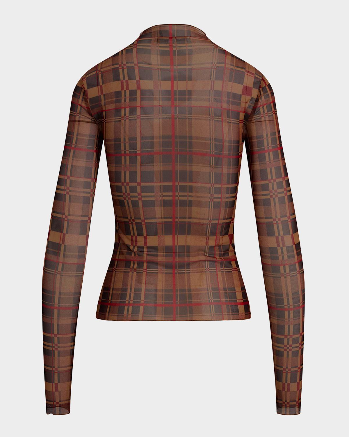 The Sheer Fantasy Turtleneck Top - thumbnail 5