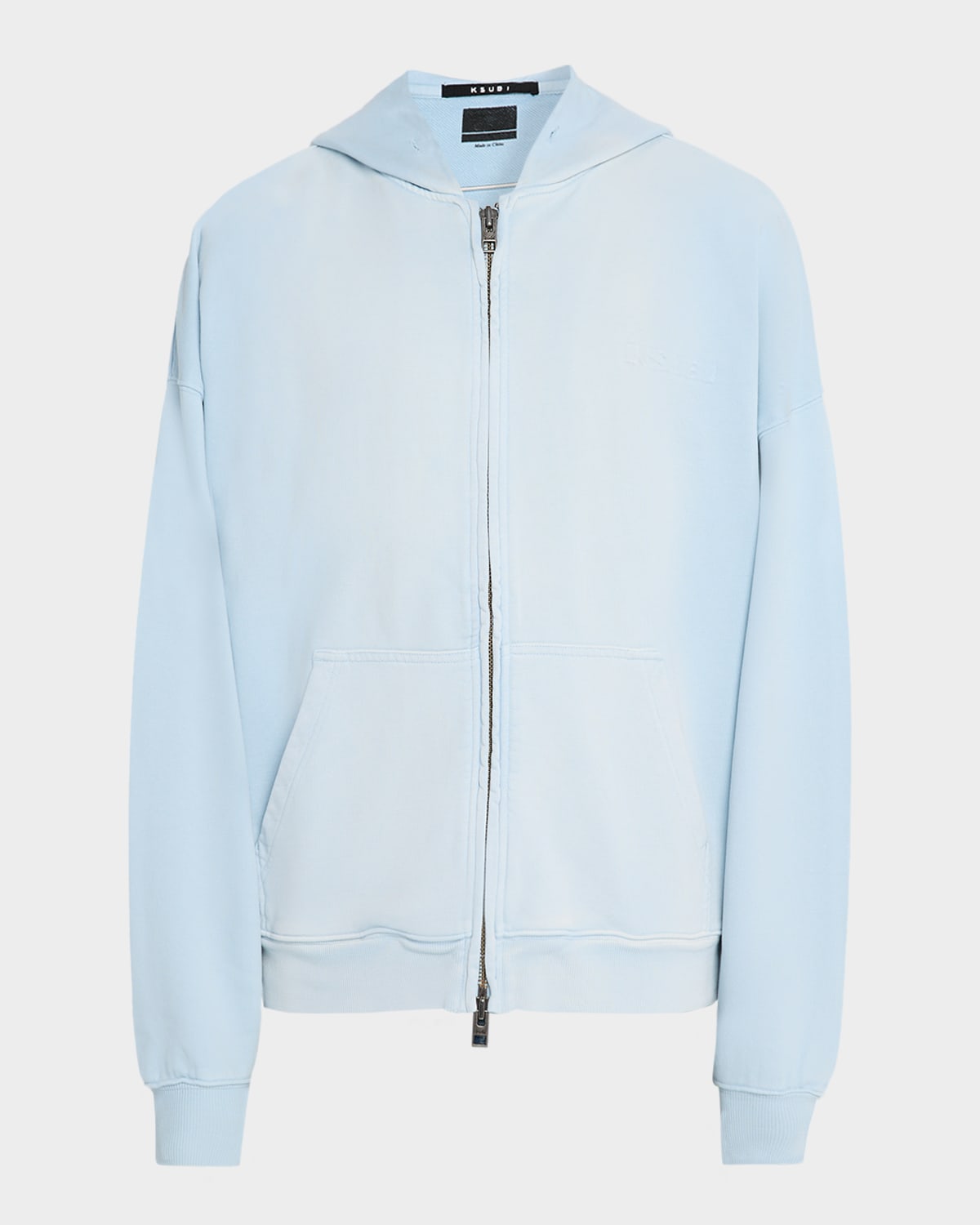 【KSUBI】intruder ekcess hoodie/プルオーバーフーディ Buy INTRUDER EKCESS HOODIE FADED BLACK | Ksubi ++